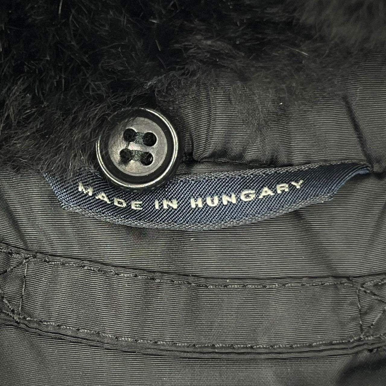 'S Max Mara(エス マックスマーラ) fur embellished down coat ファー装飾 ダウンコート 36(S) ブラック