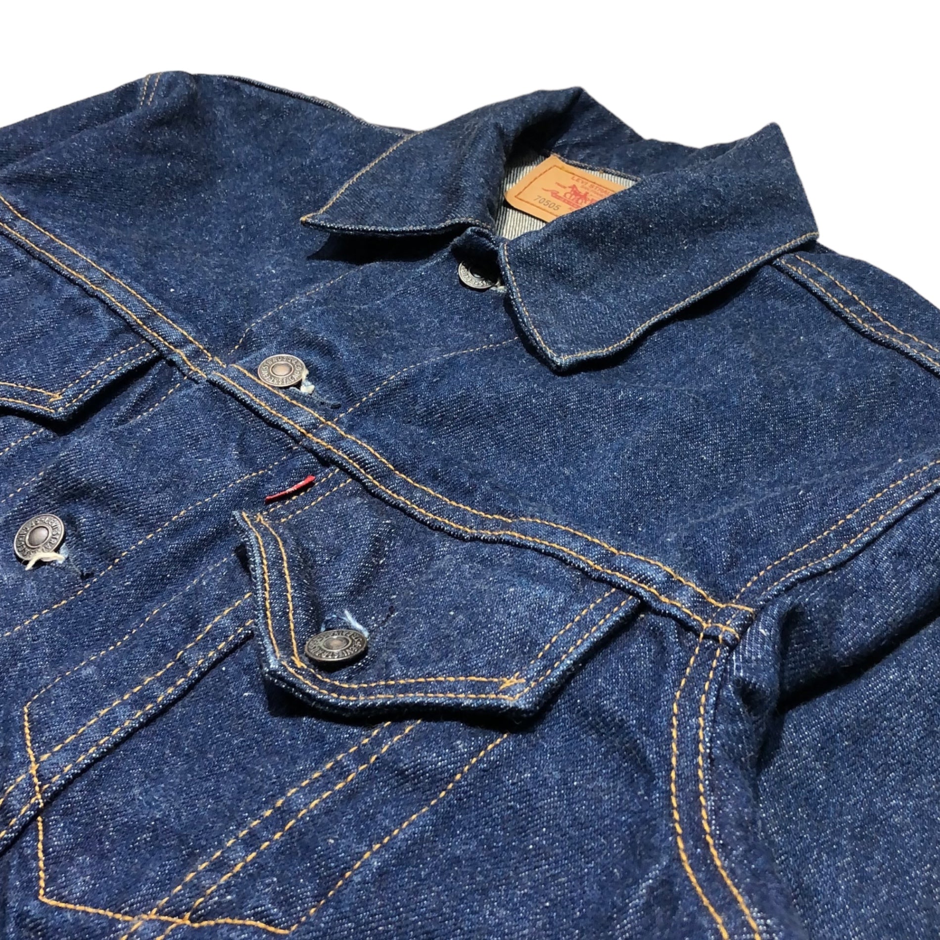 Levi's(リーバイス) 90's denim trucker jacket デニム トラッカー ジャケット 70505-02 40(L程度) インディゴ 濃紺 90年代 ヴィンテージ