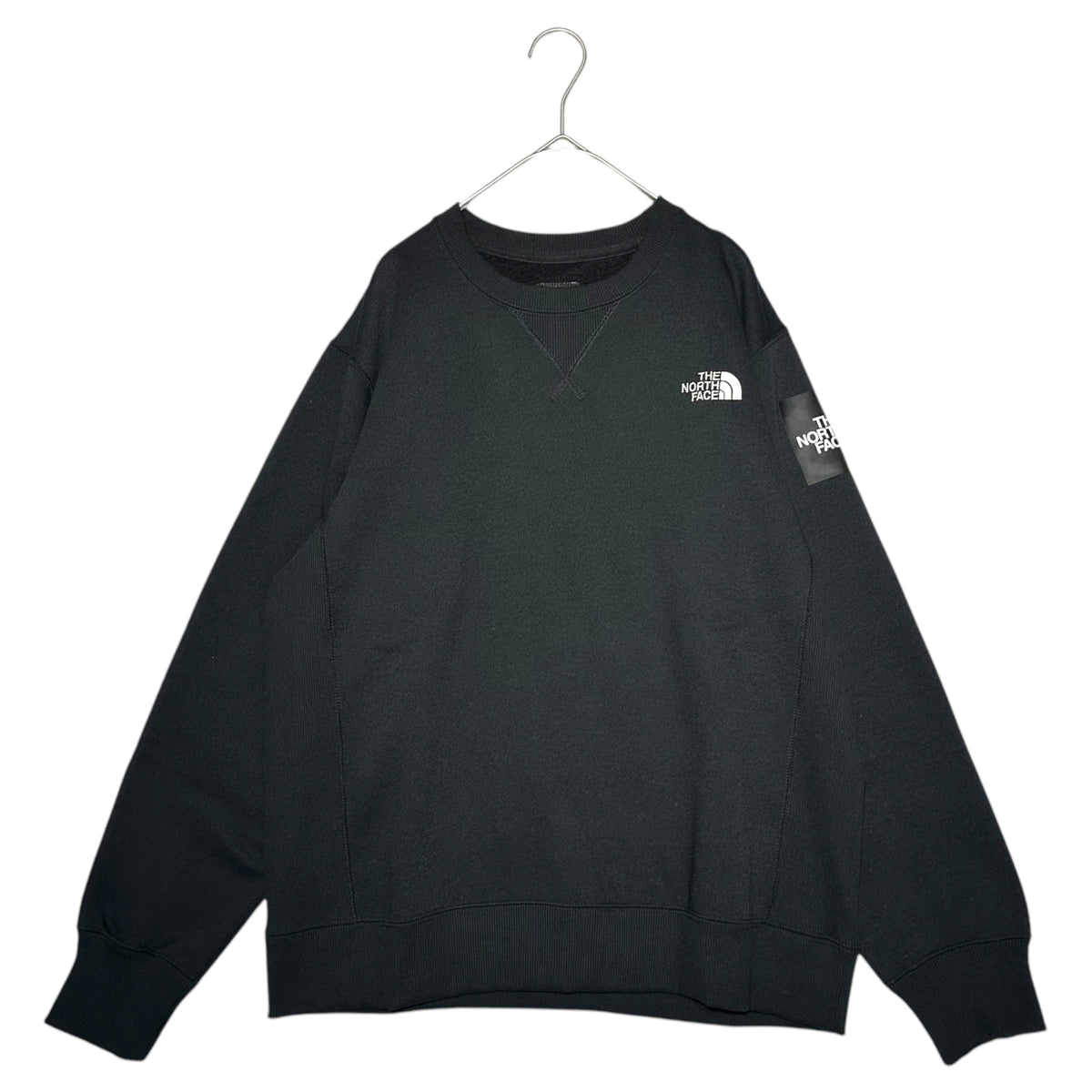 THE NORTH FACE(ノースフェイス) Square Logo Crew スクエア ロゴ 