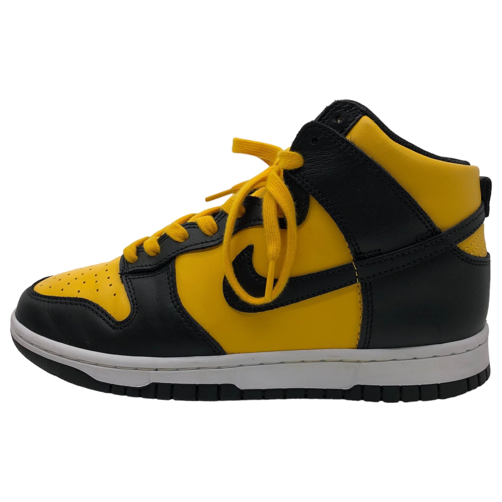 NIKE(ナイキ) Dunk High "University Gold and Black" ダンク ハイ DD1399-700 25.5cm ユニバーシティゴールド/ホワイト/ハバネロレッド/ブラック ハイカット スニーカー