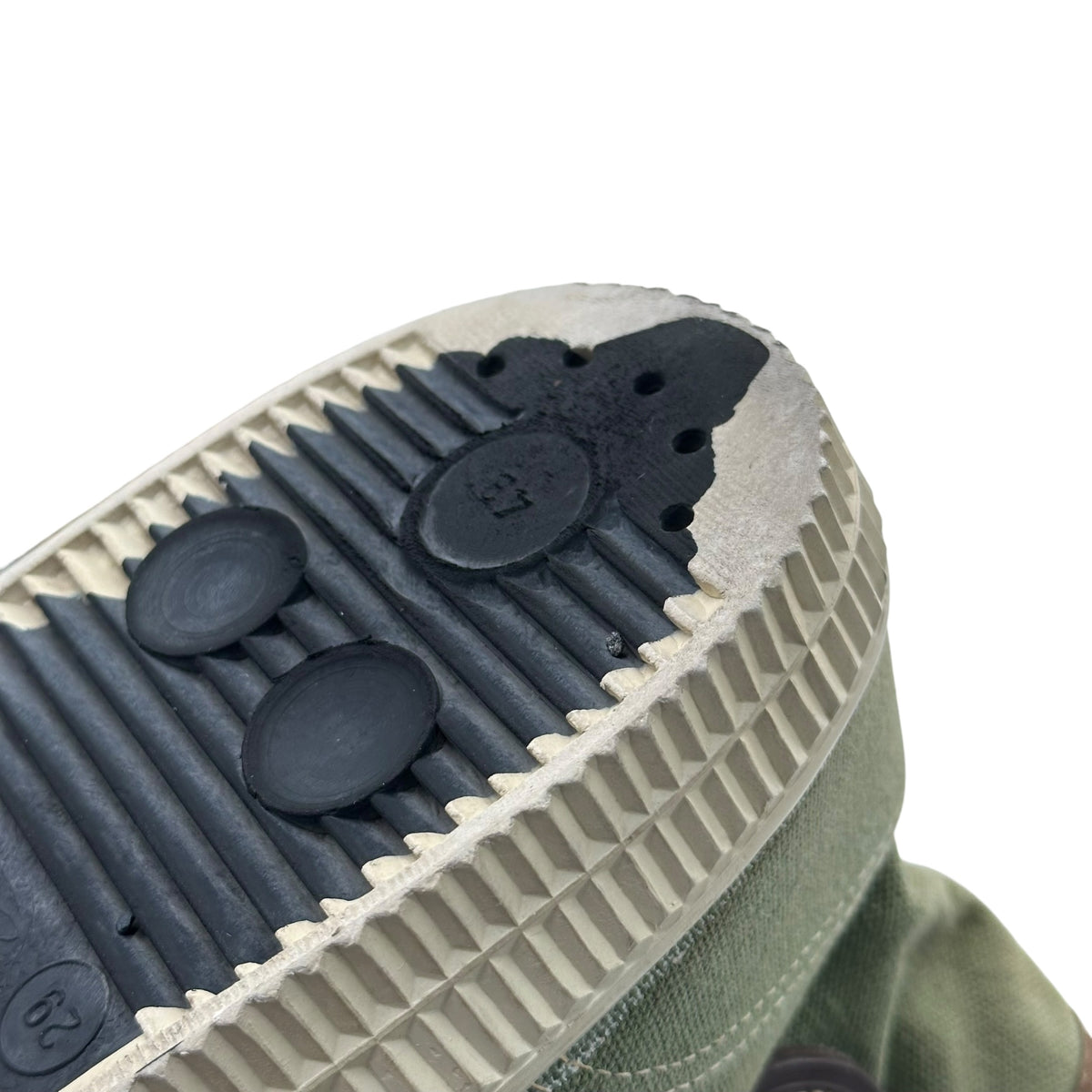 Czech army(チェコ軍) 2003's Military High-Cut Training Shoes ミリタリー ハイカット トレーニング シューズ 29cm カーキ×ブラウン 00s