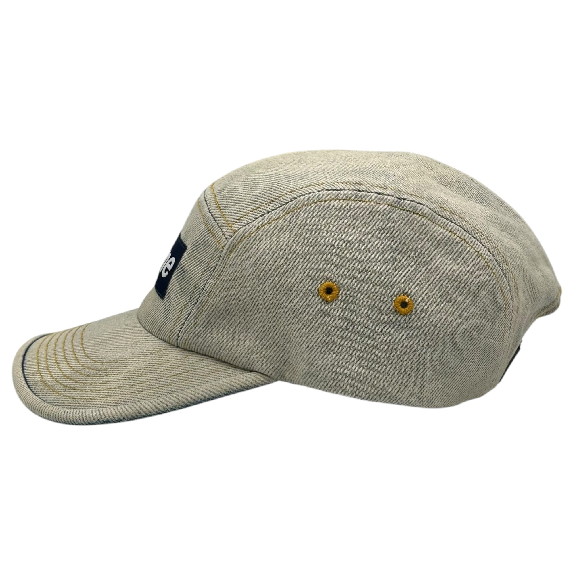 SUPREME(シュプリーム) 23SS Denim Camp Cap Dirty Indigo デニム キャンプ キャップ ライトインディゴ ボックスロゴ 帽子
