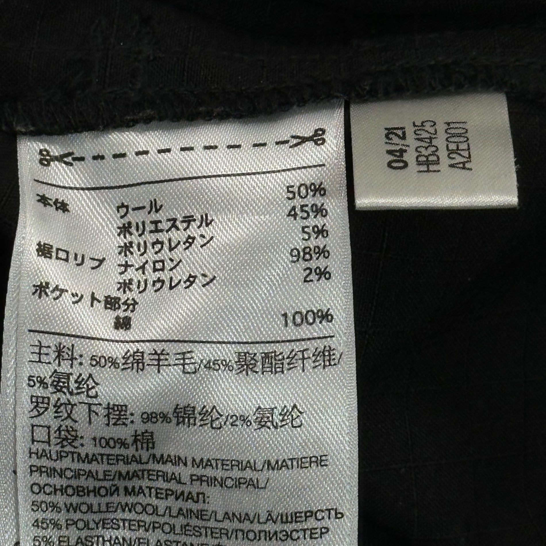 Y-3(ワイスリー) CLASSIC RIPSTOP UTILITY PANTS クラシック リップ ストップ ユーティリティ パンツ HB3425 M ブラック