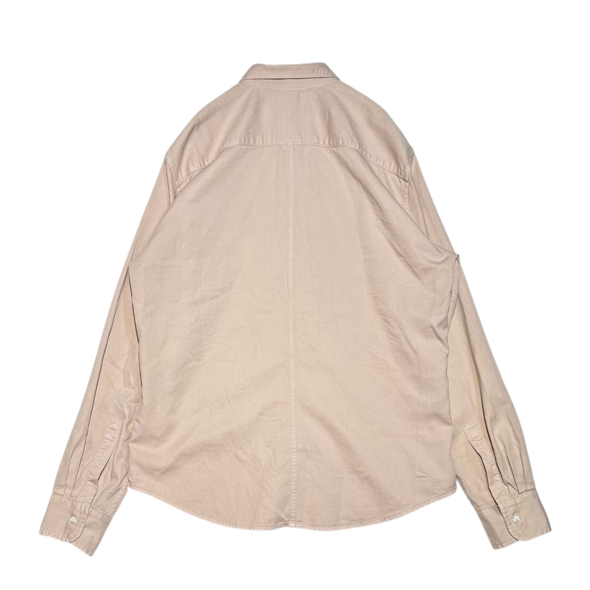 Frank&Eileen(フランク&アイリーン) Ron Herman別注 LUKE L/S SHIRT ロンハーマン コットン 長袖 シャツ 3520700146 M ピンク