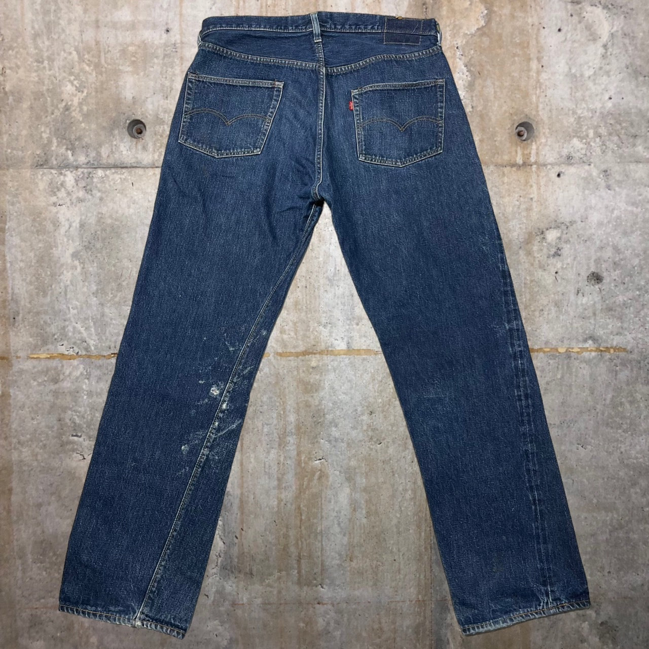 Levi's(リーバイス) 70's 66前期501vintage denim pants/ヴィンテージデニムパンツ/ストレート 表記無し(W37程度) インディゴ/濃紺 1975年1月製造 70年代 70s スモールe 赤耳