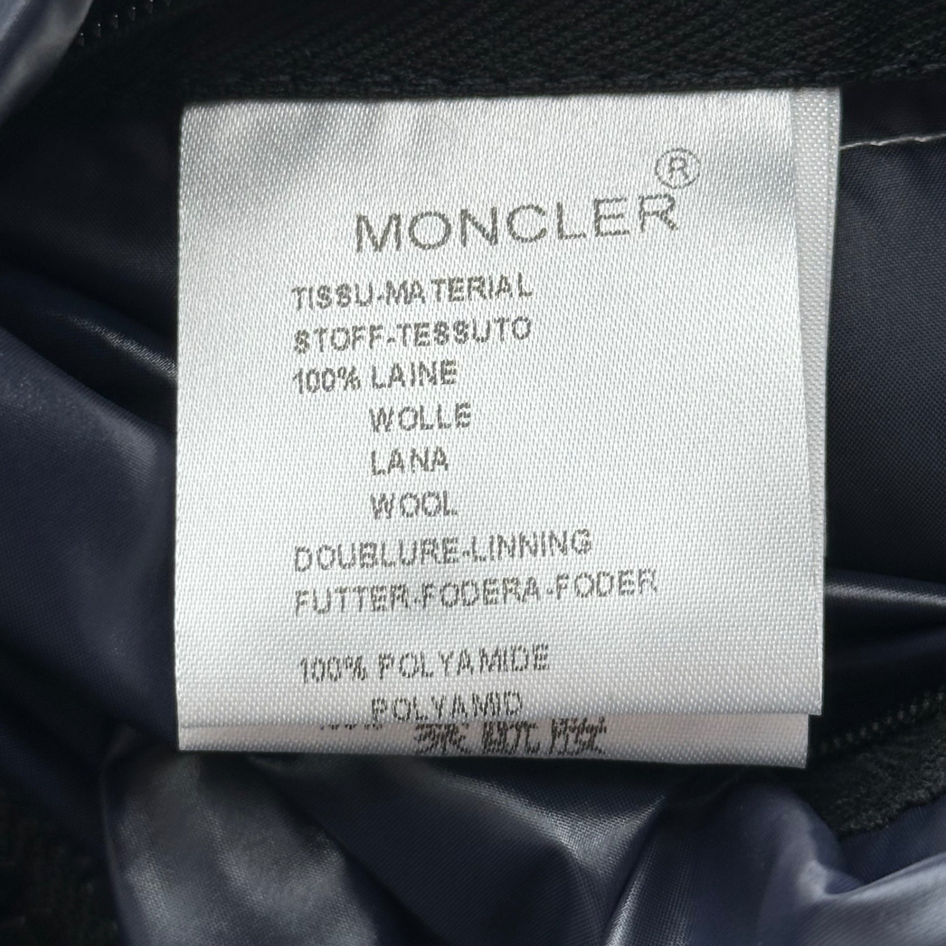 MONCLER(モンクレール) Wool-Bodied Checkered Down Vest ウールボディ チェック ダウンベスト 5 グレー×グリーン×ネイビー