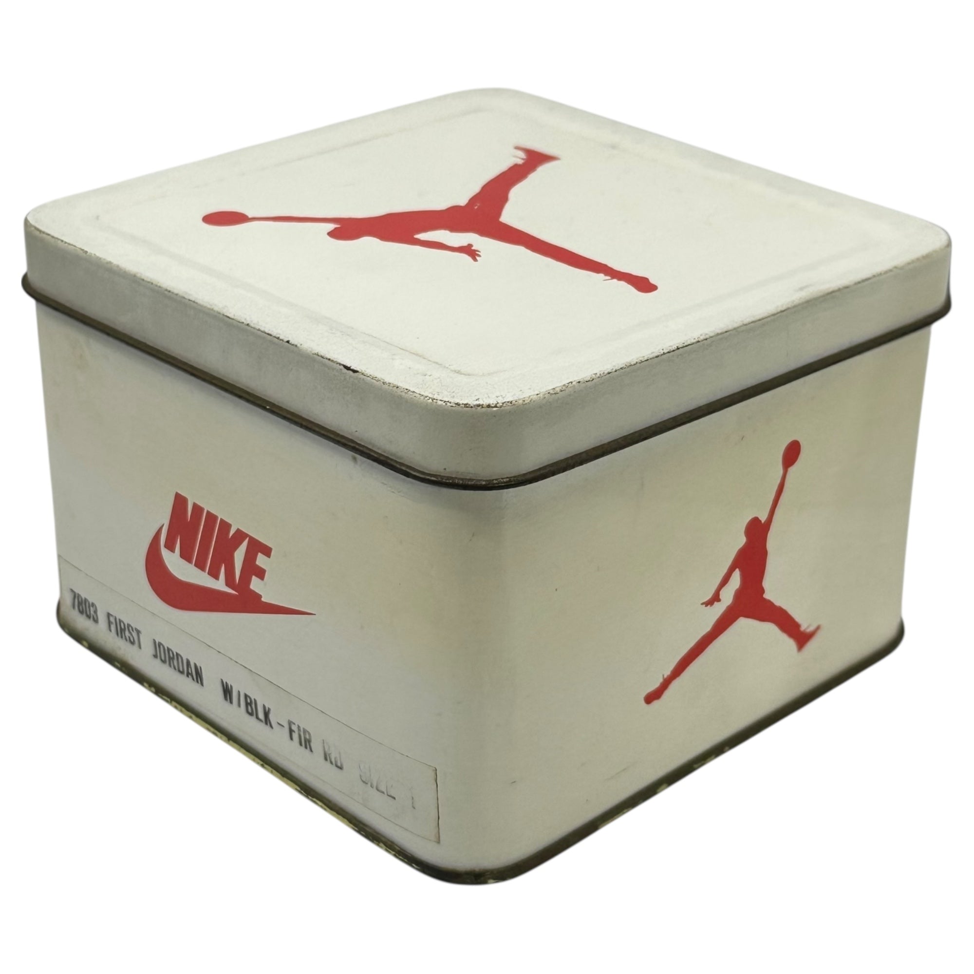 NIKE(ナイキ) 1991 MY FIRST JORDAN BABY JORDAN 5 ヴィンテージ 赤ちゃん ジョーダン スニーカー 7803 1 ホワイト 90's 90年代 メタルボックス
