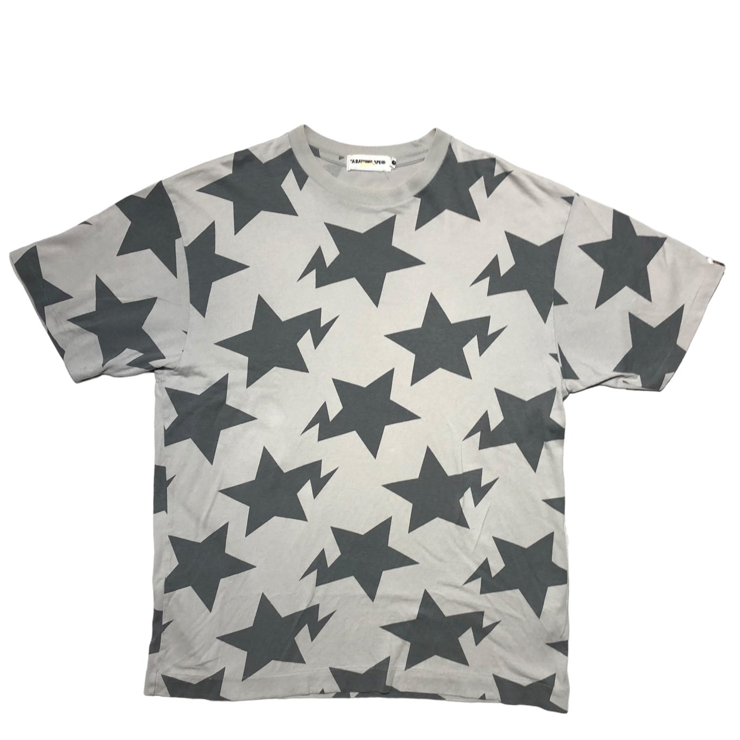 A BATHING APE(アベイシングエイプ) 00's BAPE STA Tシャツ 00年代 L グレー