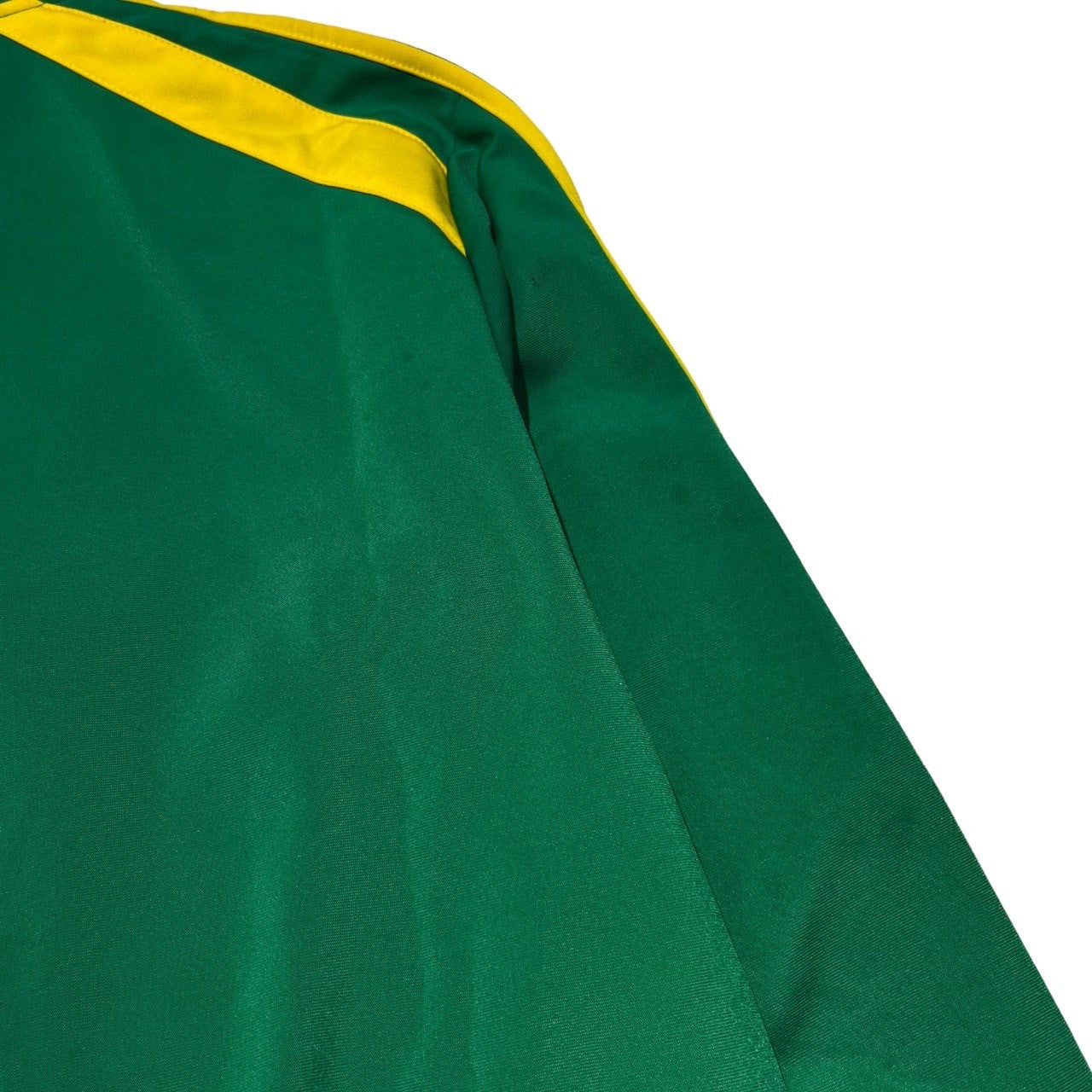 DIESEL(ディーゼル) AMST-SMEETCH logo track jacket ロゴ トラック ジャケット A05820 S グリーン×イエロー ジャージ ブルゾン