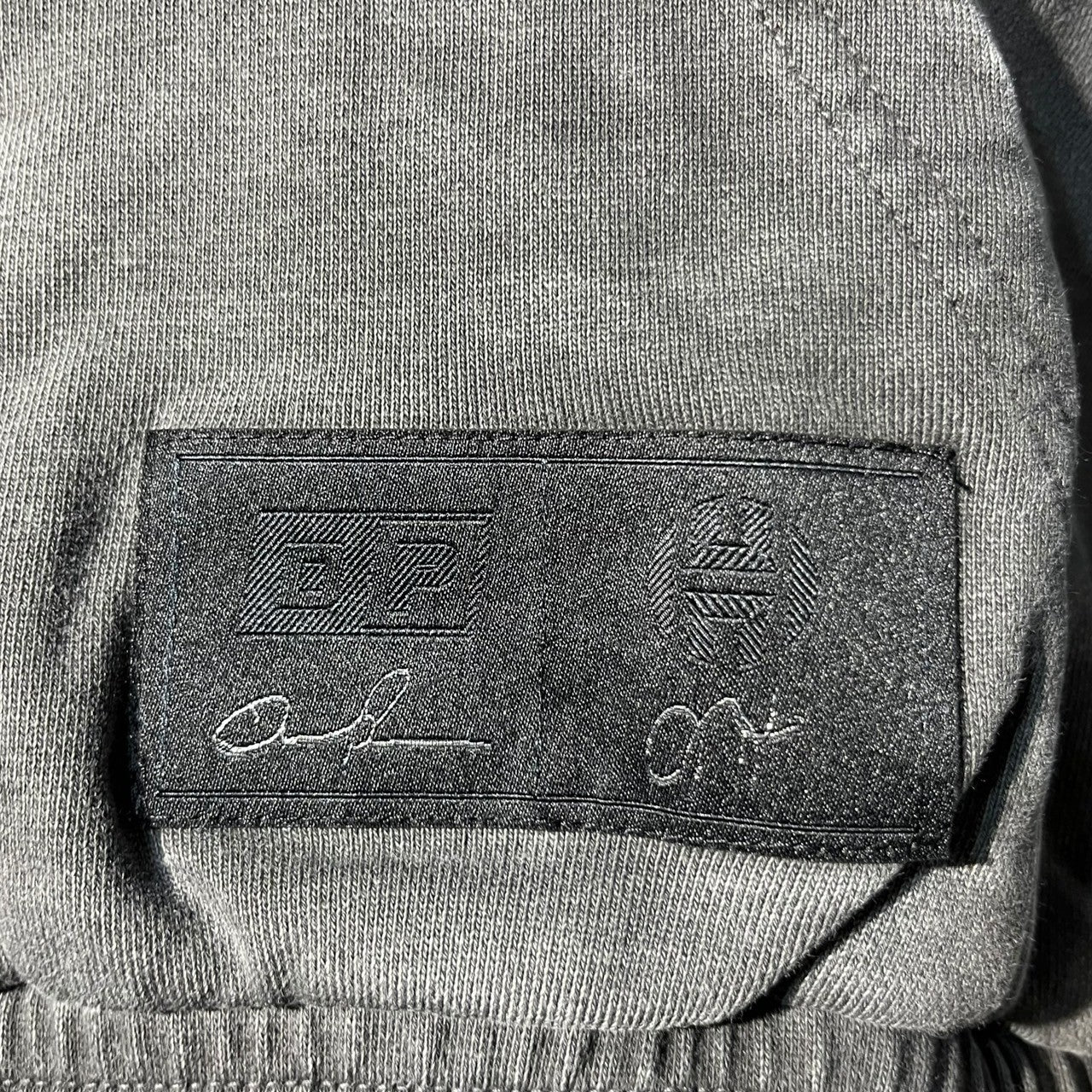 adidas×DANIEL PATRICK(アディダス×ダニエル パトリック) James Harden Hoodie ロゴ フェード プルオーバー パーカー FR5759 O グレー