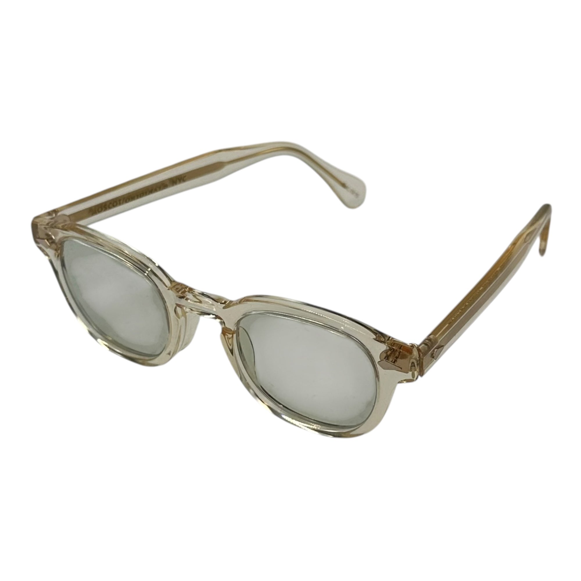 MOSCOT(モスコット) LEMTOSH Japan Limited XIII 日本限定モデル レムトッシュ サングラス 46□24-145 クリア 眼鏡 ブルーレンズ