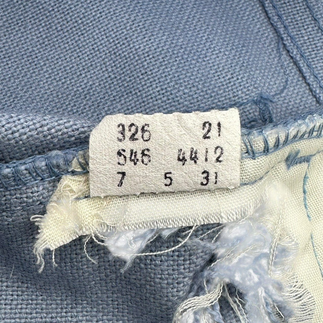 Levi's(リーバイス) 70's STA PREST PANTS slacks 70年代 スタプレ パンツ スラックス W32 ブルー TALON42ジップ