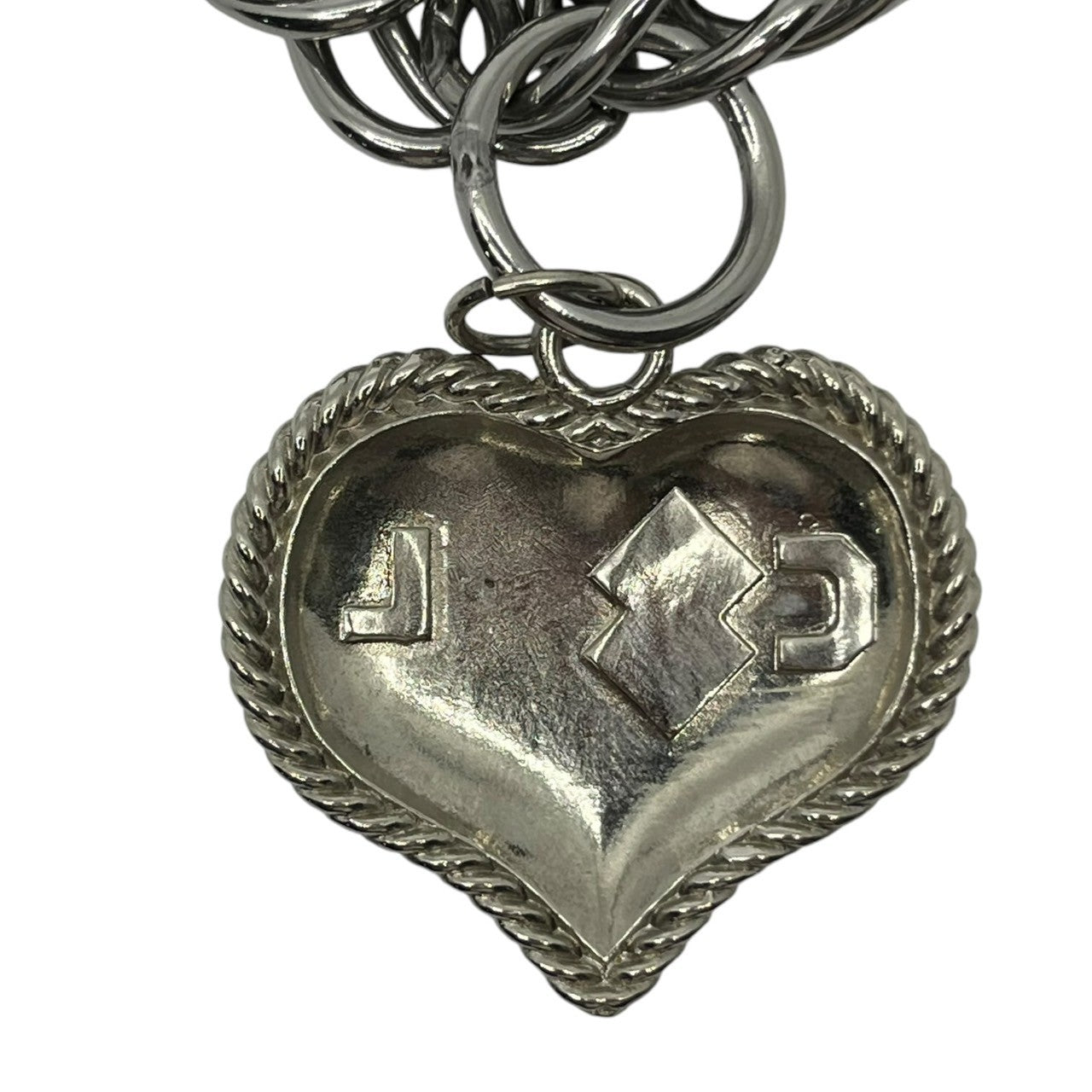 Chopova Lowena(チョポヴァロウェナ) Silver Heart Necklace シルバー ハート ネックレス シルバー カラビナ チェーン