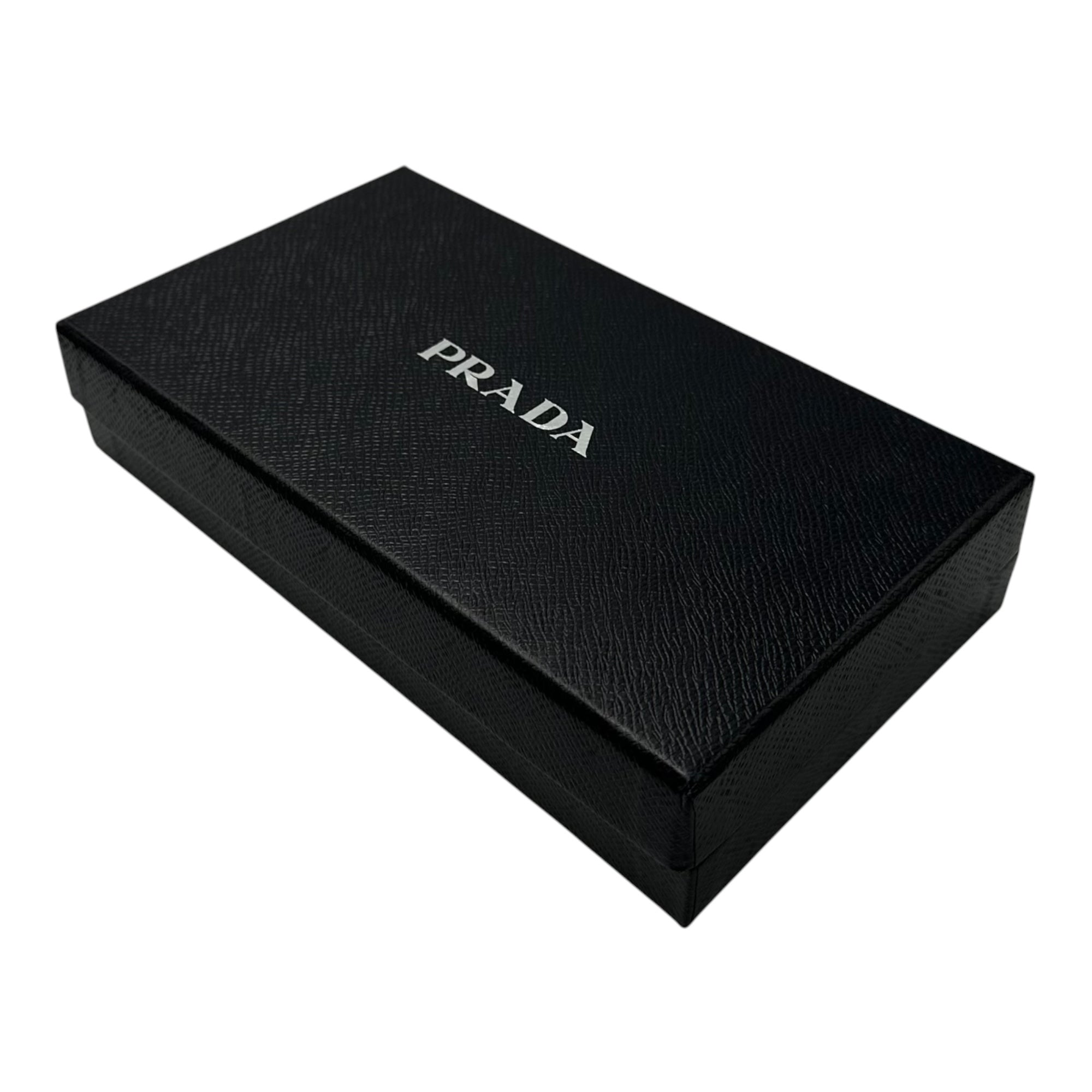 PRADA(プラダ) Round-Zip Long Wallet - Crocodile ラウンドジップ ロング ウォレット クロコダイル グレー 長財布 エキゾチック レザー