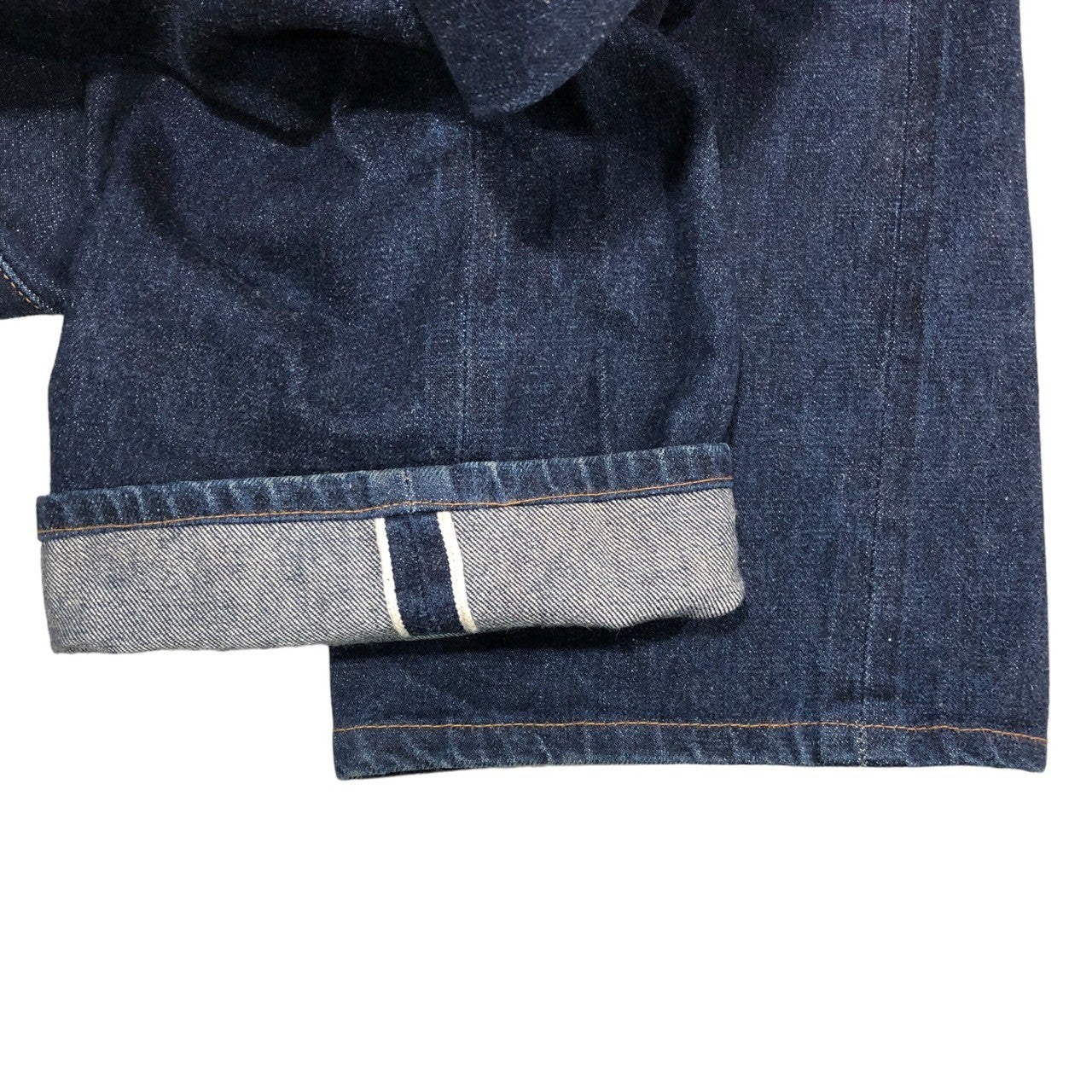 Levi's(リーバイス) 90's 201XX straight denim pants ヴィンテージ セルビッチ ストレート デニム パンツ ジーンズ 201-0003 W34 インディゴ 濃紺 裏ボタン555 バレンシア工場製 USA製 赤耳