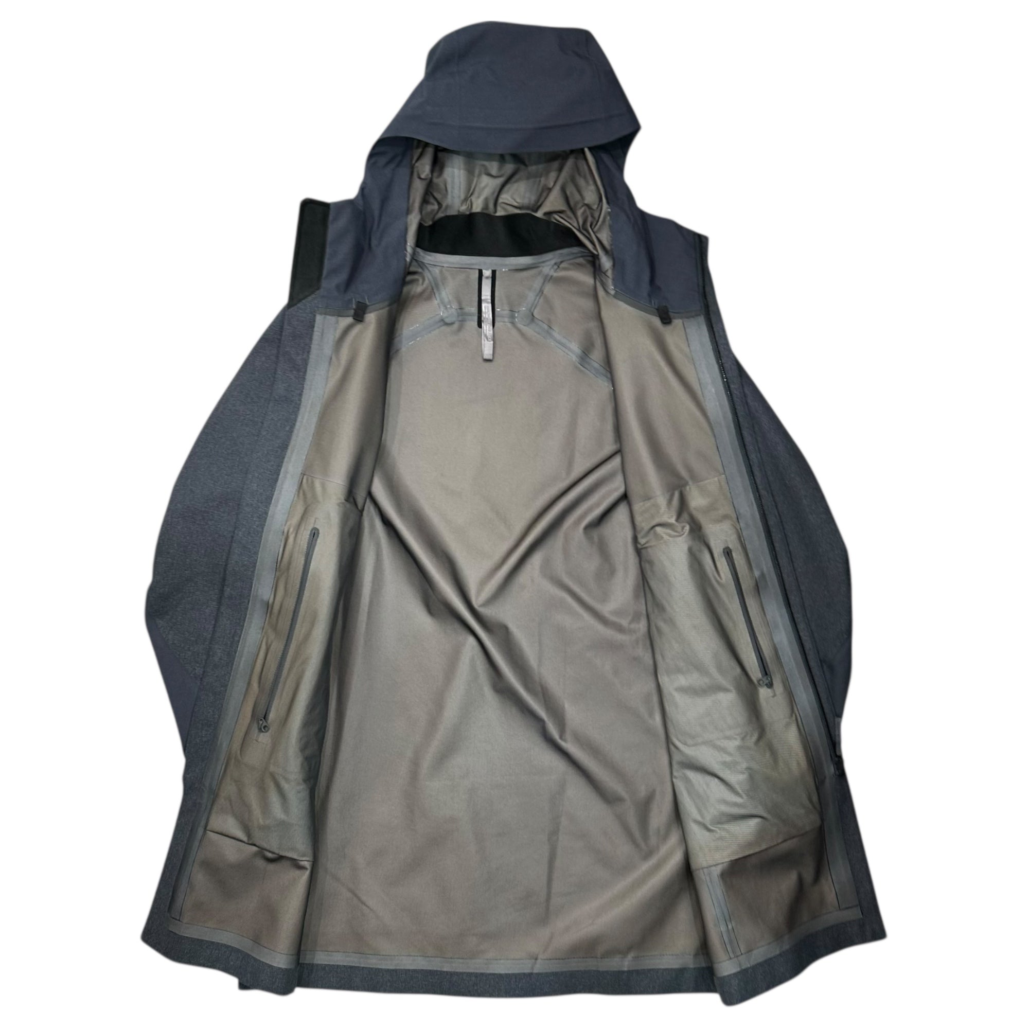 ARC'TERYX VEILANCE(アークテリクスヴェイランス) 3L GORE-TEX NAVIER AR COAT - PLUTON HEATHER 3レイヤー ナビエ AR コート 24231-78122 XS グレー マウンテンパーカー ジャケット