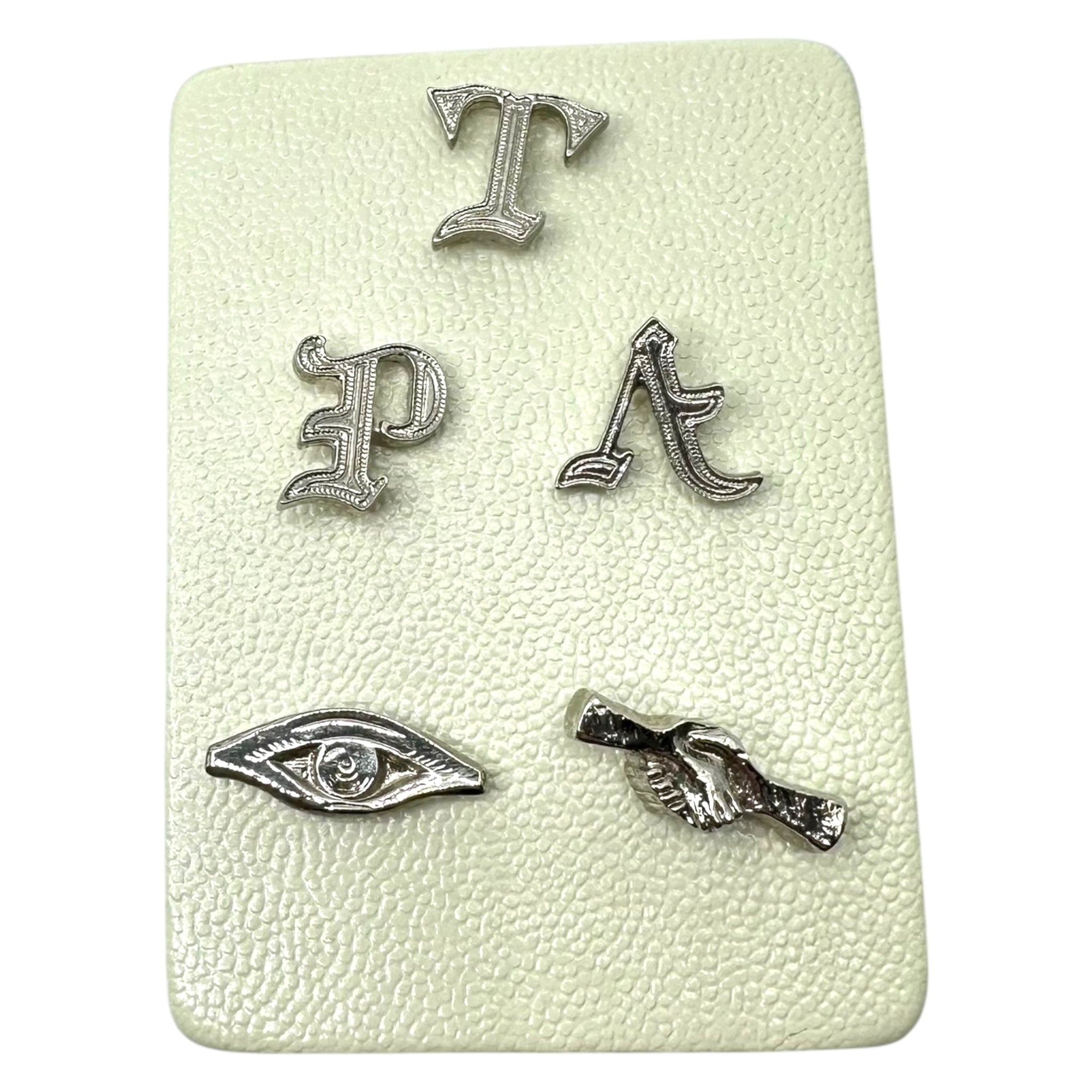 TOGA ARCHIVES(トーガ アーカイブス) Motif pin set ロゴ ピンズ TZ31-AK932 ONE シルバー ピン アクセサリー