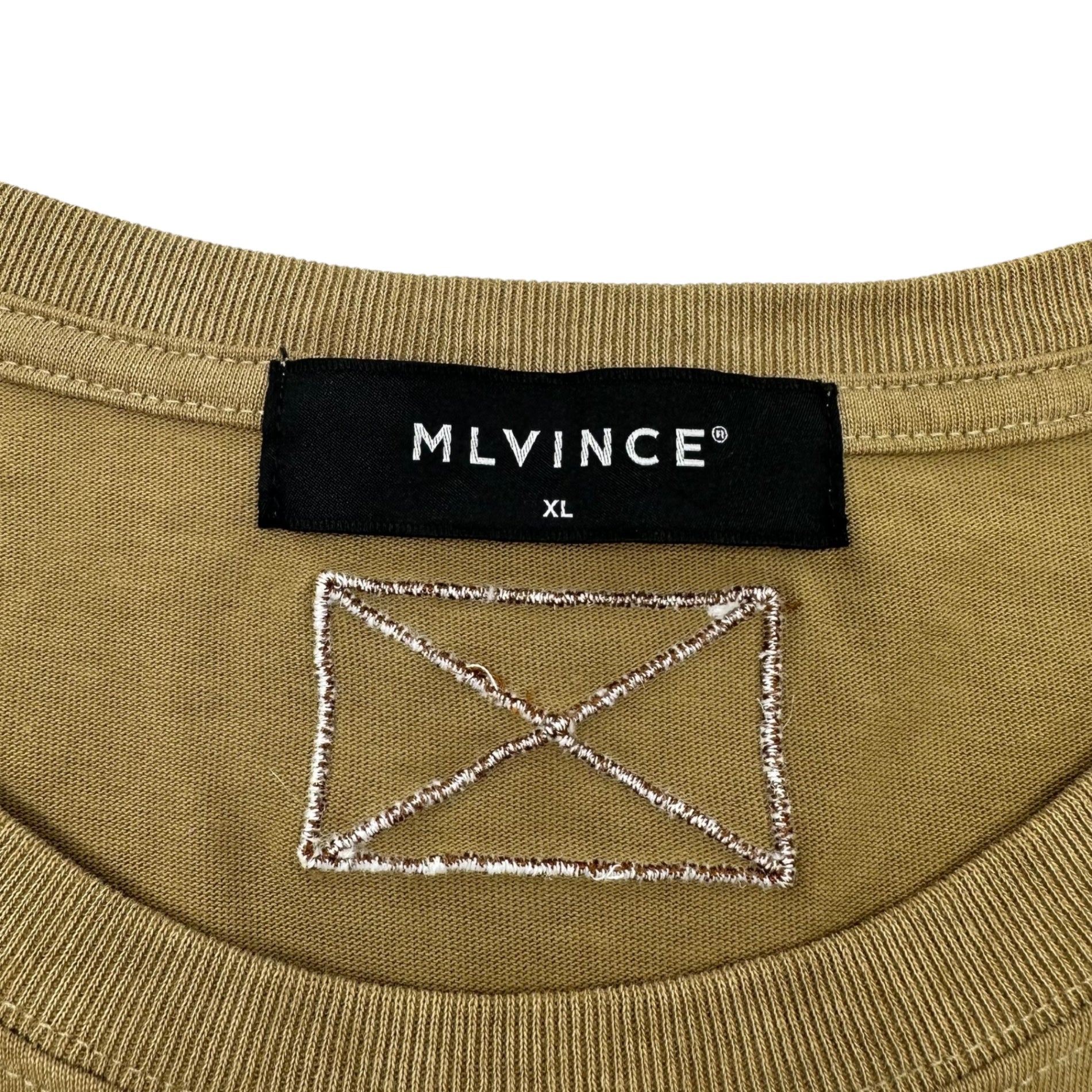 MLVINCE(メルヴィンス) 24SS big logo s/s tee ビッグ ロゴ 半袖 Tシャツ MV24SS05-BLT27KH XL ブラウン