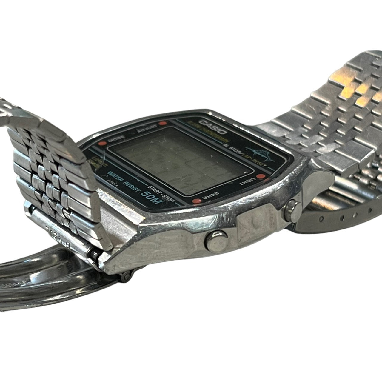 CASIO(カシオ) 90's "marlin"model/カジキ/腕時計/ヴィンテージウォッチ W36 シルバー 90年代