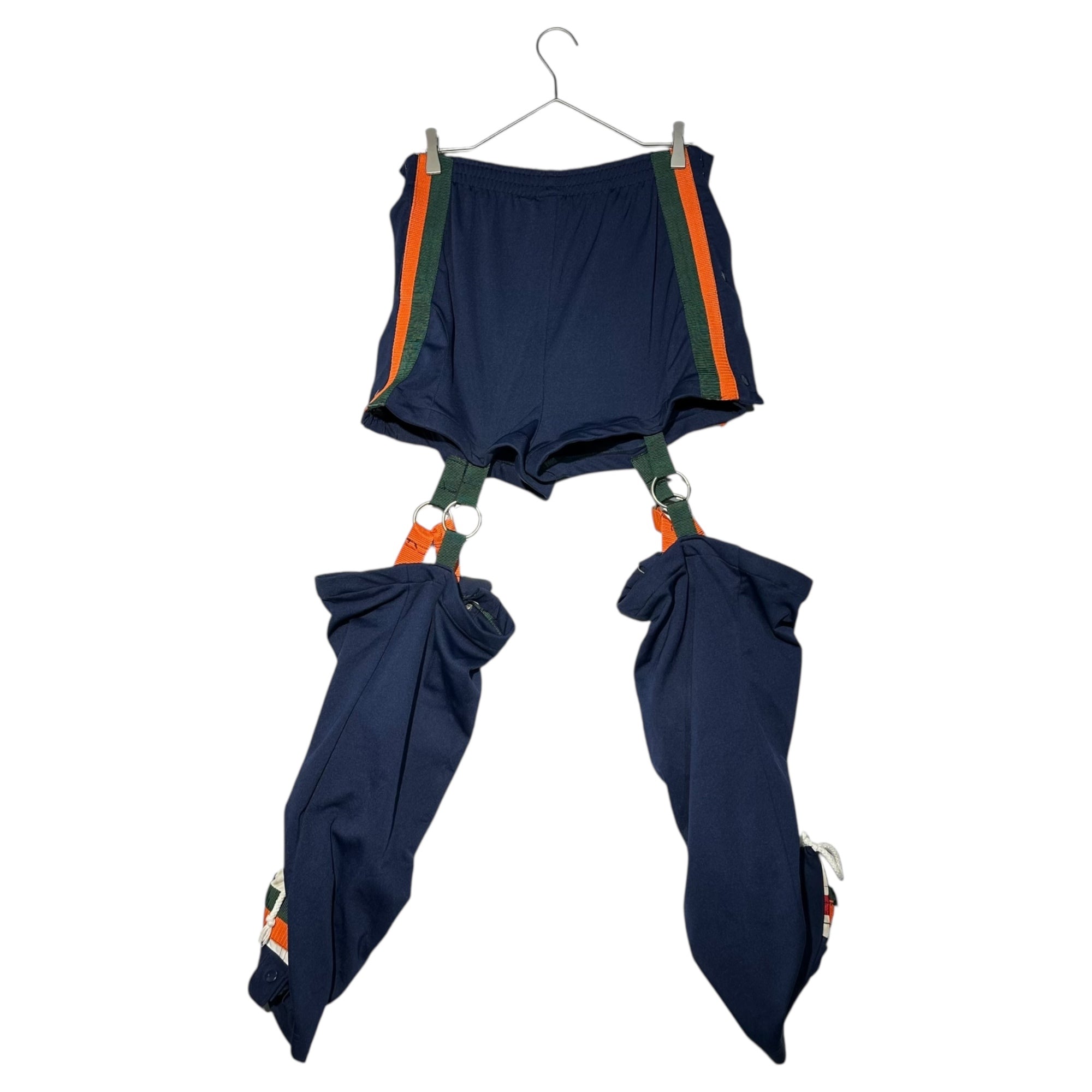 DOG(ドッグ) ”NIKE NBA” Harness Remake Truck Pants ハーネス リメイク トラック パンツ 原宿古着屋 L ネイビー