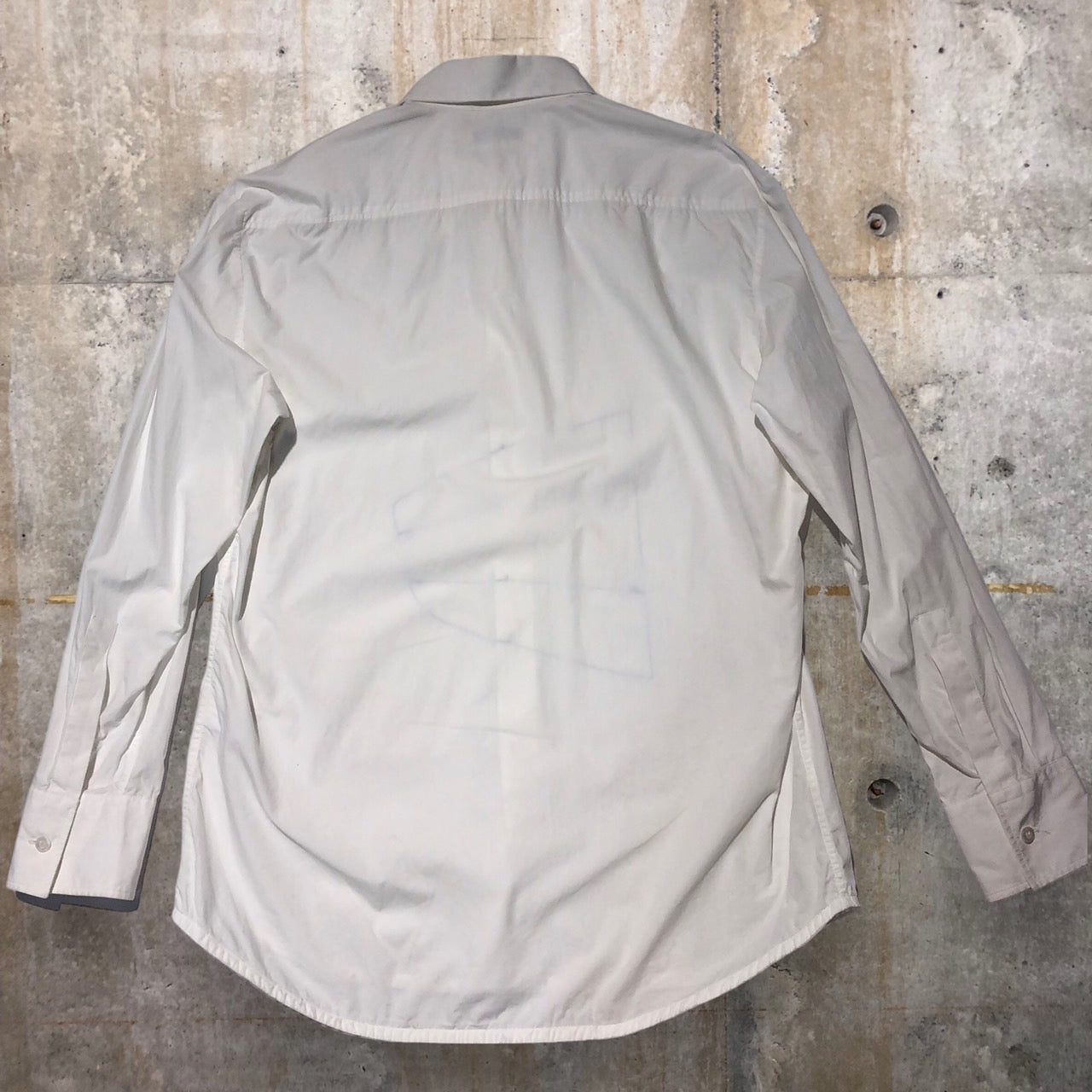 NAMACHEKO(ナマチェコ) フロントデザインステッチシャツ S ホワイト