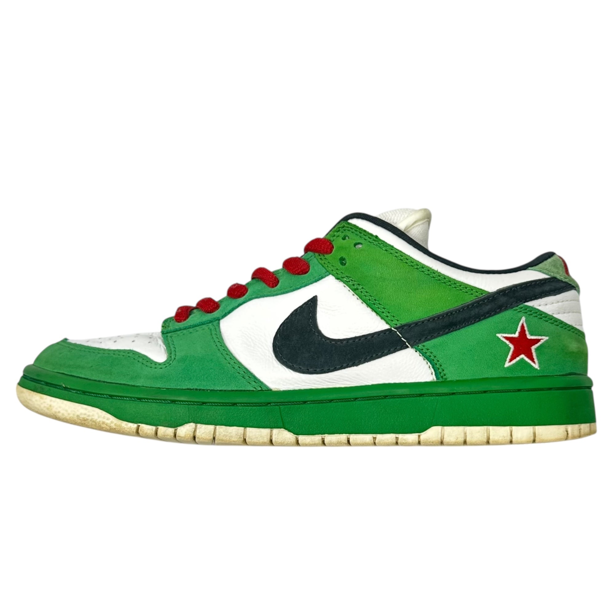 NIKE(ナイキ) SB Dunk Low "Heineken" SB ダンク ハイネケン 304292-302 27.5cm グリーン×ホワイト スニーカー 箱付