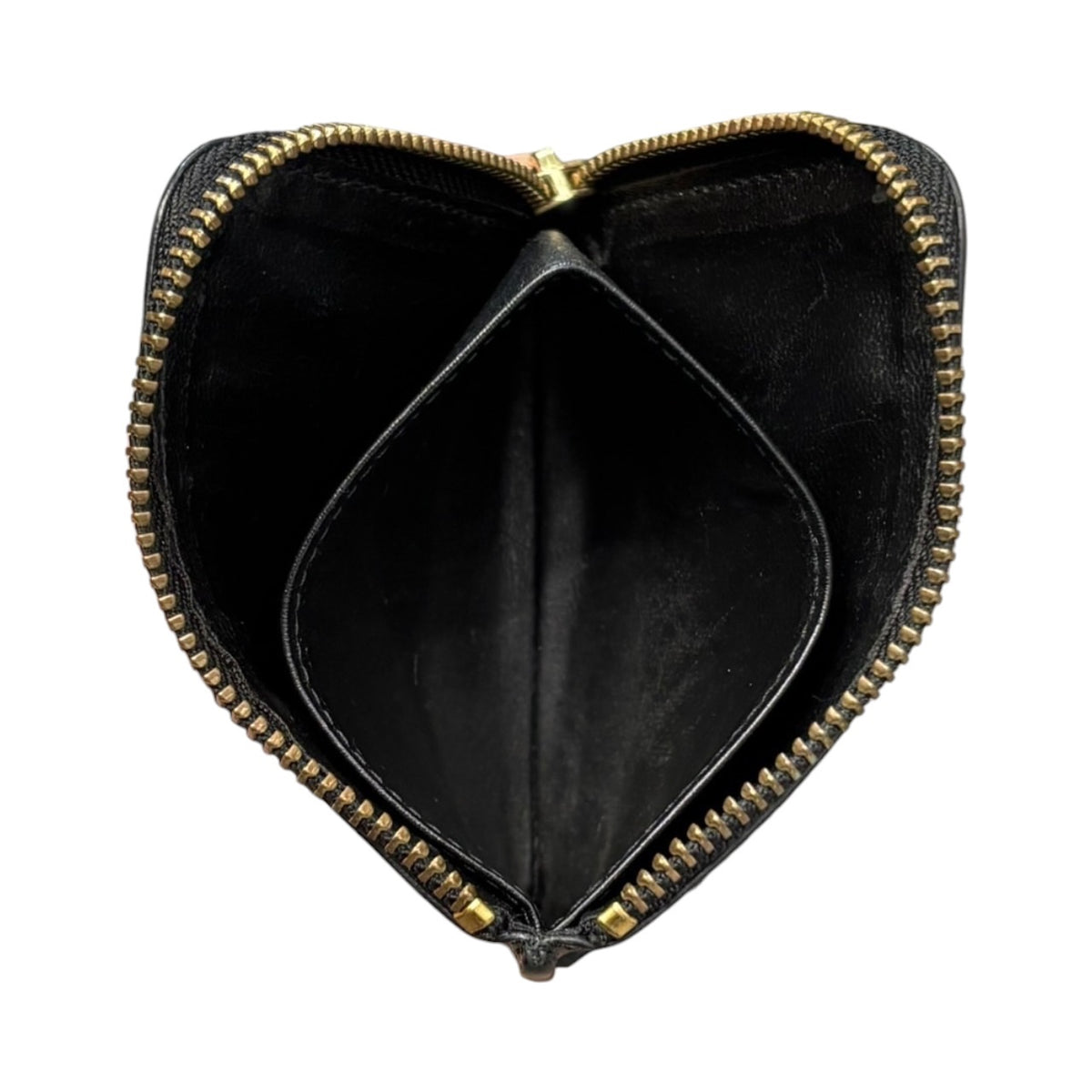 Wallet COMME des GARCONS(ウォレットコムデギャルソン) HUGE LOGO L ZIP WALLET ロゴ L字ファスナー ウォレット ブラック 財布