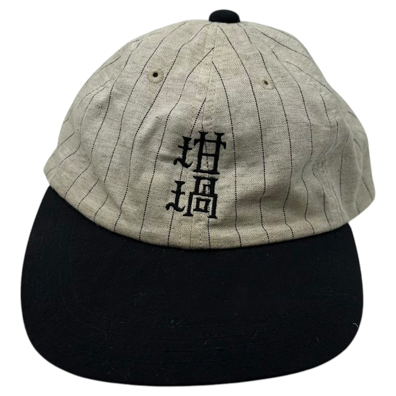 坩堝(ルツボ) STRIPE 6PANEL CAP ストライプ ロゴ キャップ R23SS-STRIPE-HT ロゴ ベースボール 帽子
