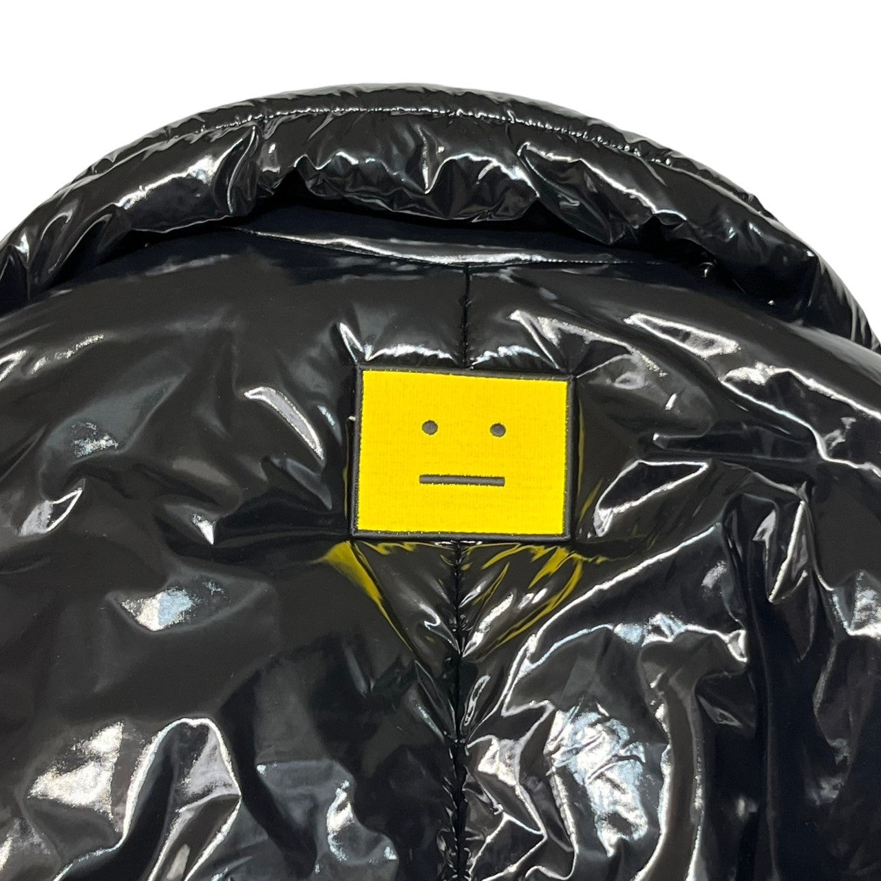 Acne Studios(アクネストゥディオズ) PADDED FACE COAT 中綿 ベルテッド ロング コート FA-UX-OUTW000054 S ブラック