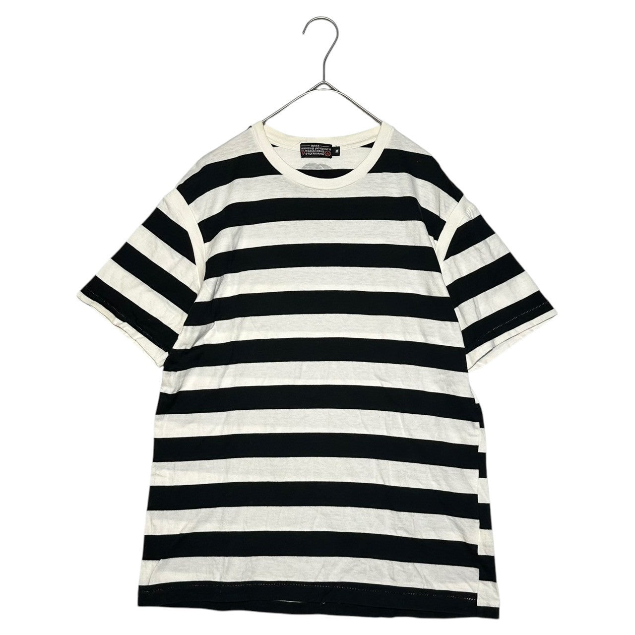 AFFA(エーエフエフエー) 90's striped crew neck T-shirt 90年代 ボーダー クルーネック Tシャツ M ブラック×ホワイト