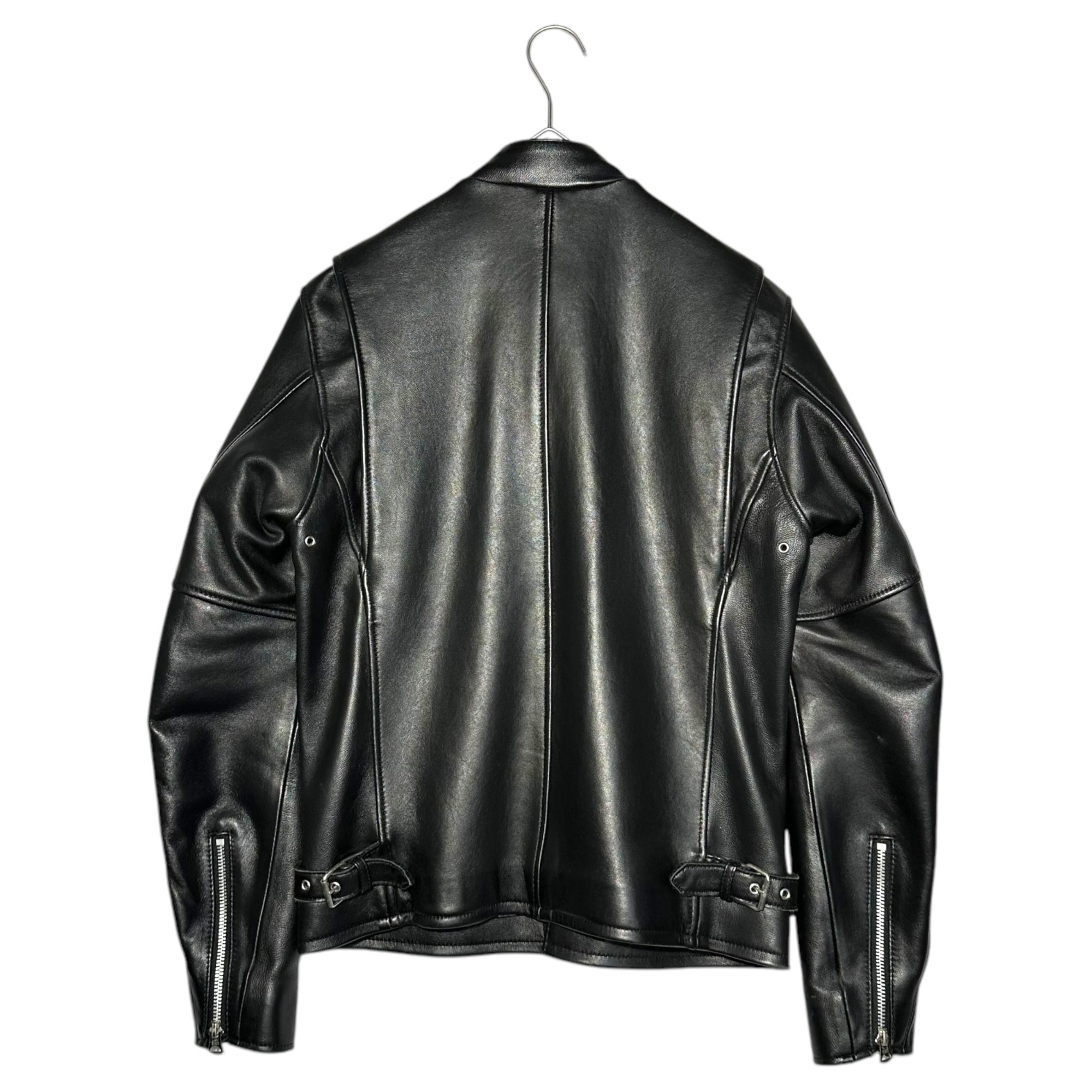 SCHOTT(ショット) SOLID CLASSIC RACER JACKET ソリッド クラシック レーサー ジャケット ラムレザー 3171053 S ブラック