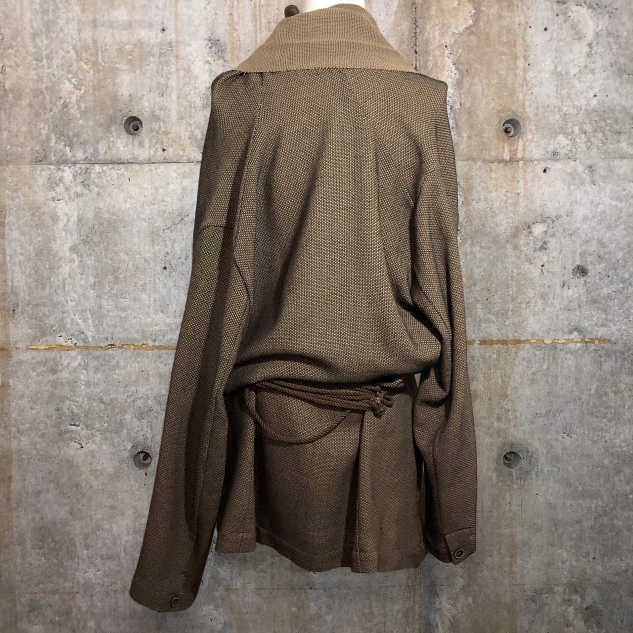 the Sakaki(ザサカキ) 居間着/imagi/羽織/カーディガン/ジャケット S ブラウン 廃版ブランド