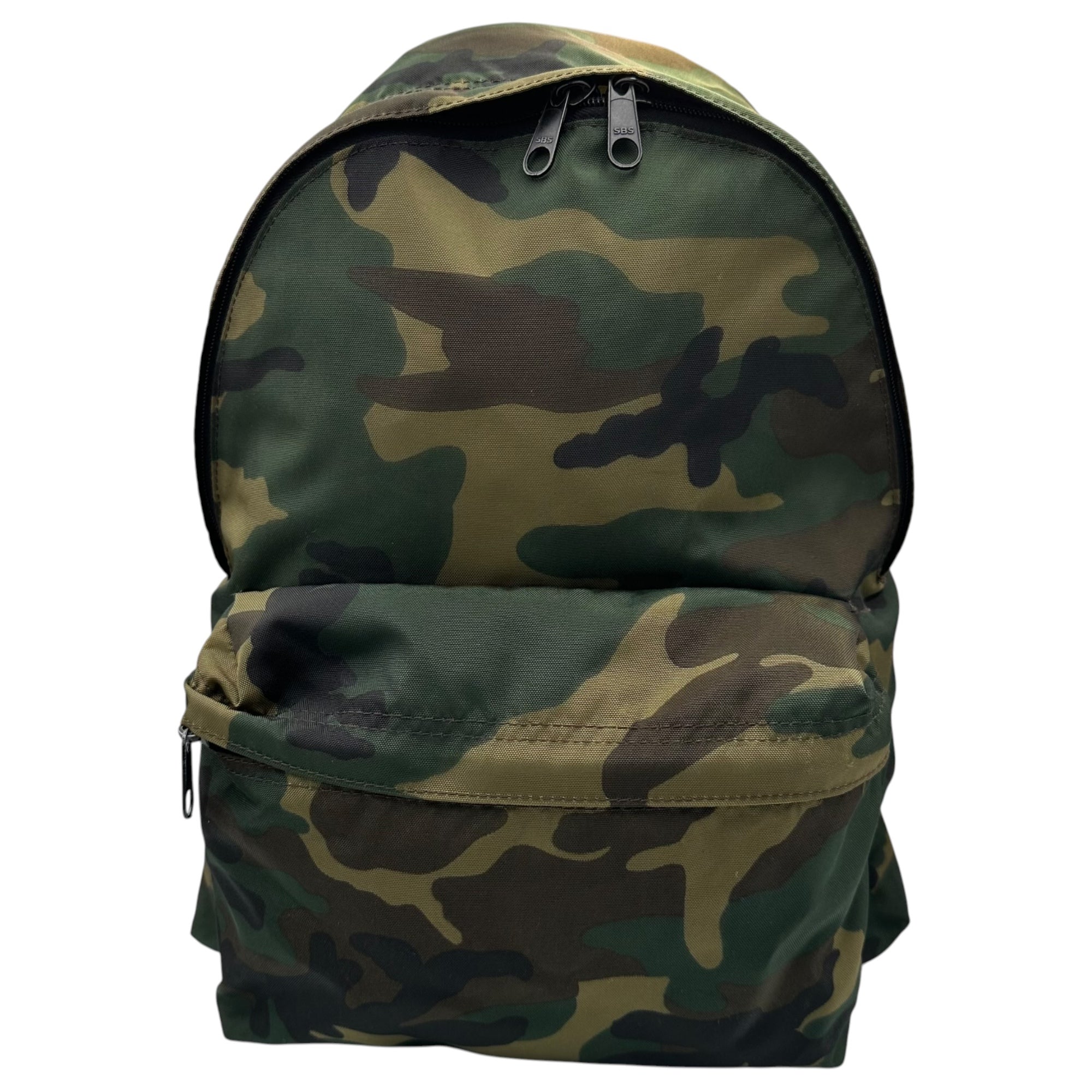 Herve Chapelier(エルベシャプリエ) Camouflage Nylon Daypack カモフラ ナイロン デイパック リュック 978NW-WOO カーキ