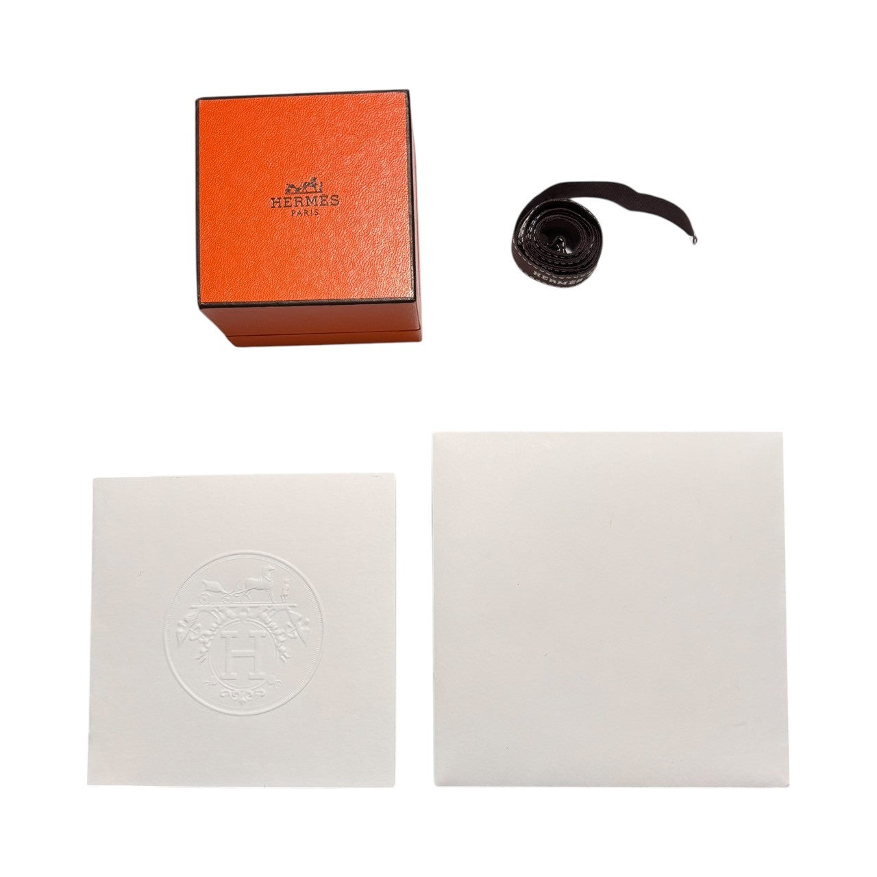 HERMES(エルメス) Echappe Croisette ring GM エシャペ クロワゼット リング GM 50(10号) シルバー 2024年購入品 指輪 箱、付購入証明書付