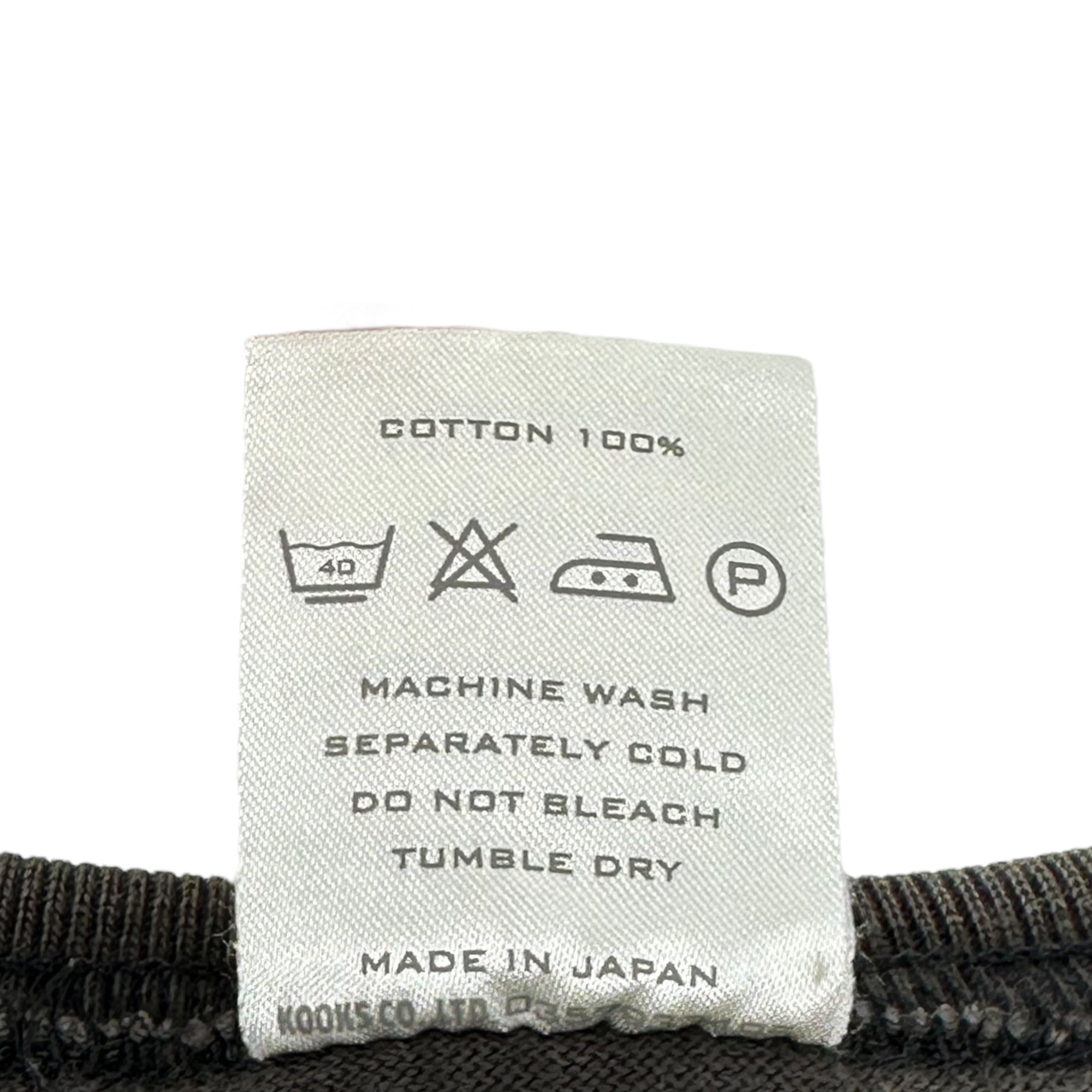 NUMBER (N)INE(ナンバーナイン) 01ss perforated skull tank top 穴あき ドクロ スカル タンクトップ 3(M) チャコールグレー アーカイヴ 稀少品