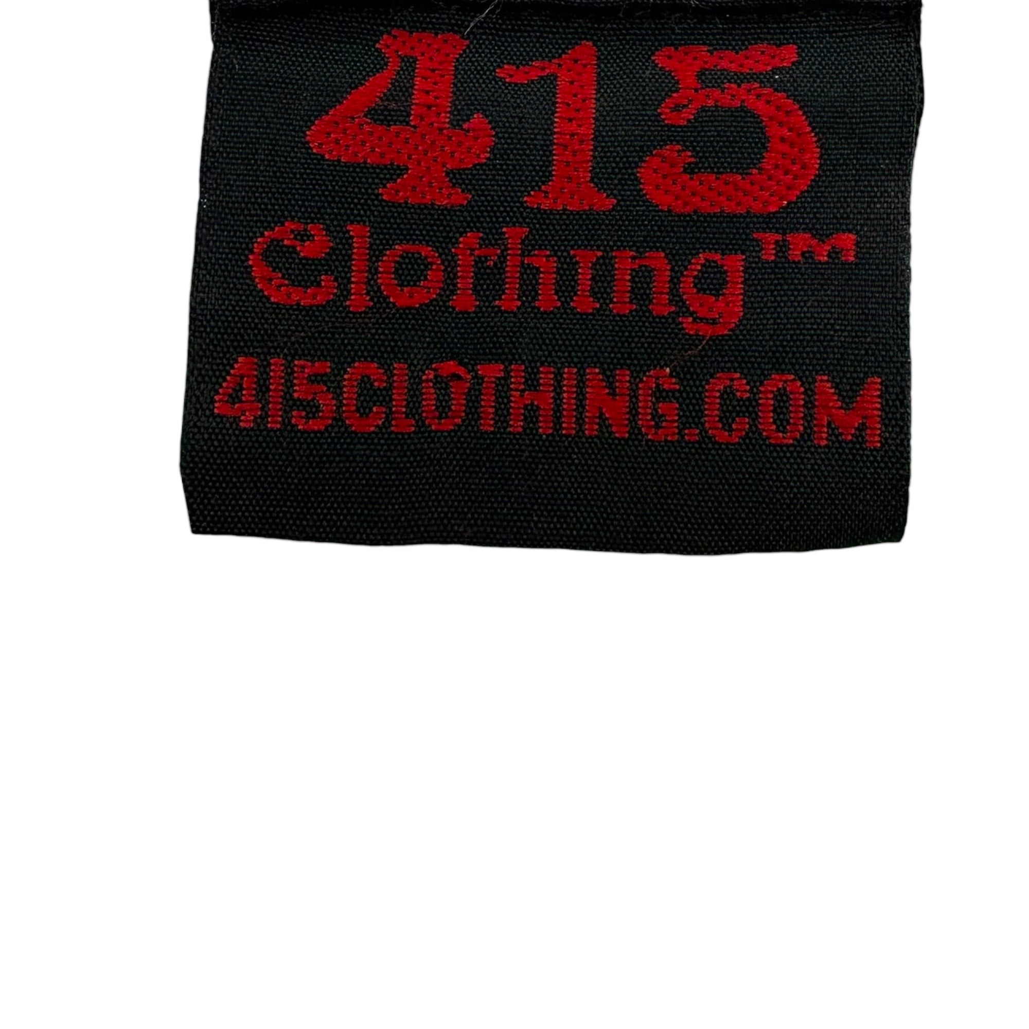 415 Clothing(415クロージング) OLD FRISCO Print T-Shirt オールド フリスコ プリント Tシャツ L ホワイト×レッド 著名人 着用品