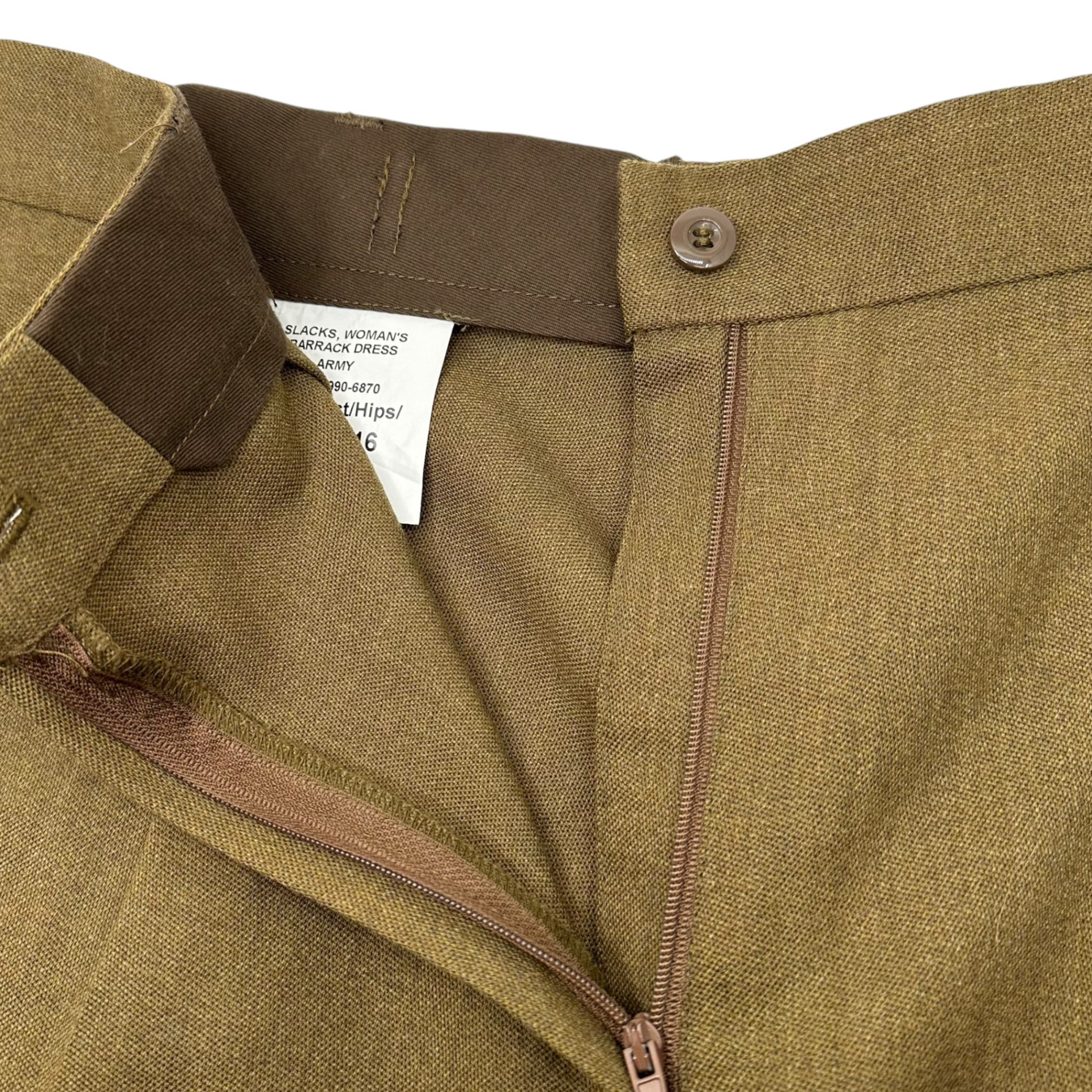 british army(イギリス軍) barrack dress trousers バラック ドレス トラウザーズ スラックス パンツ DC2BESL/4628 88 カーキ