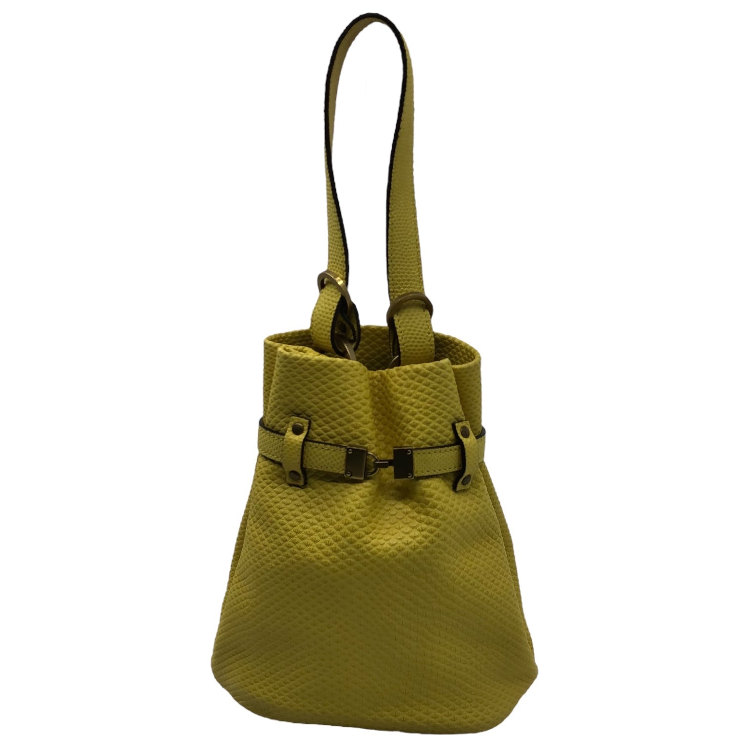 GUCCI(グッチ) exotic leather mini handbag エキゾチック レザー ミニ ハンド バッグ 109076 206027 イエロー