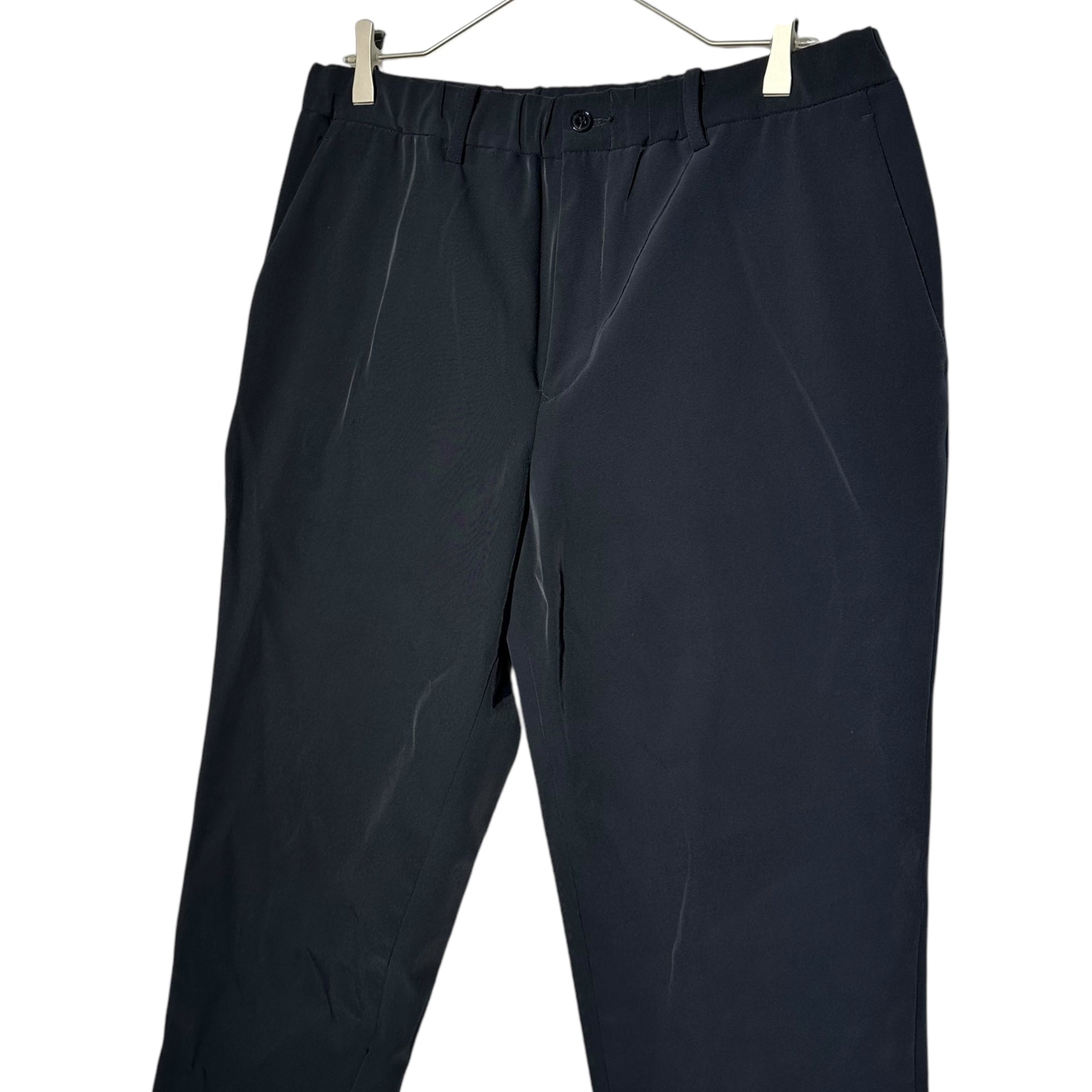 zucca(ズッカ) Nylon tapered pants ナイロン テーパード パンツ CZ94FF547 L ネイビー スラックス