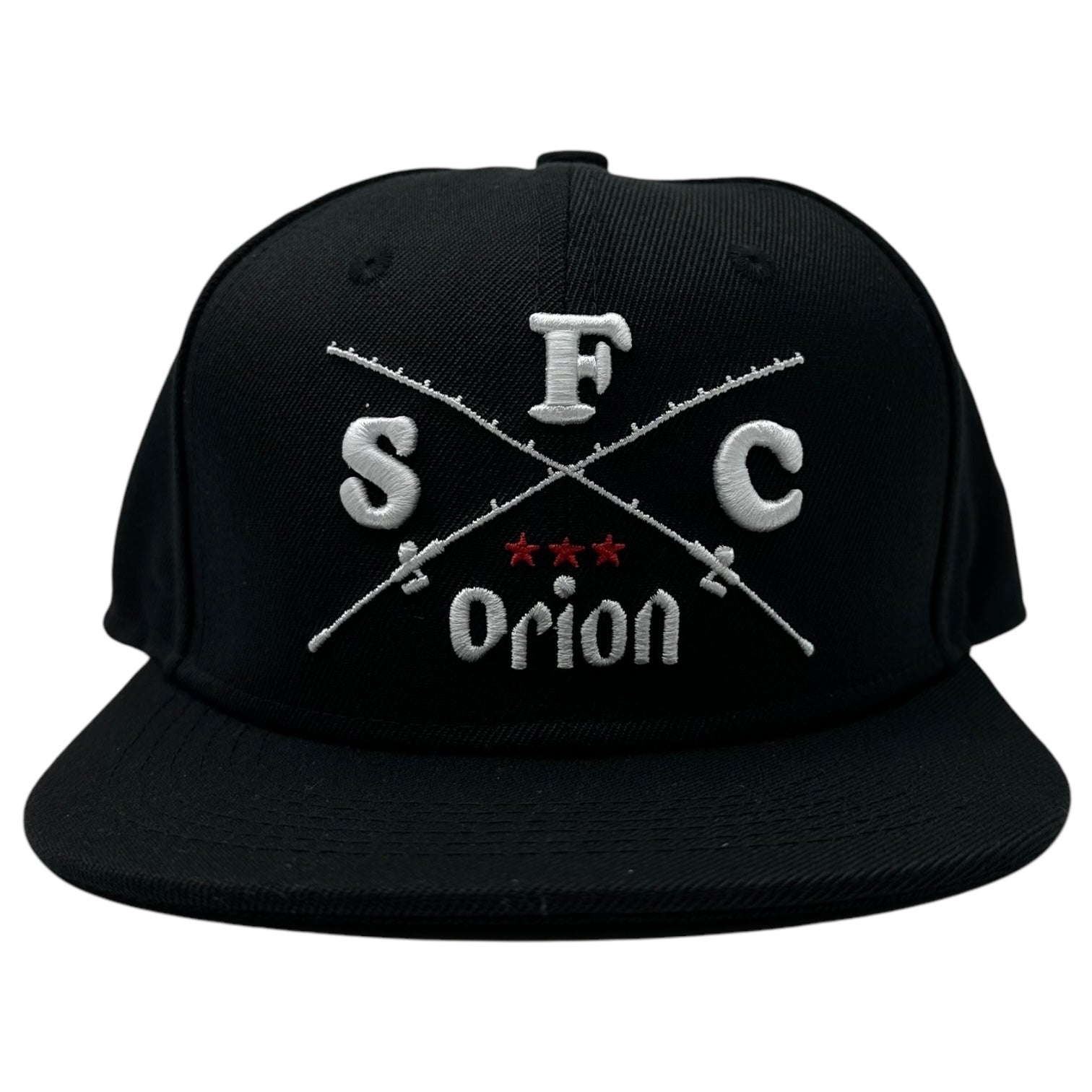 IRIE FISHING CLUB(アイリーフィッシングクラブ) ORION CROSS ROD CAP オリオン クロス ロッド キャップ ブラック×ホワイト×レッド
