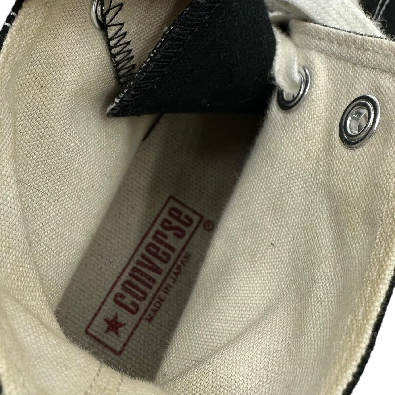 CONVERSE(コンバース) MADE IN JAPAN CANVAS ALL STAR J HI 日本製 キャンバス オールスター 0SH01 8 1/2(27cm程度) ブラック ハイカット スニーカー