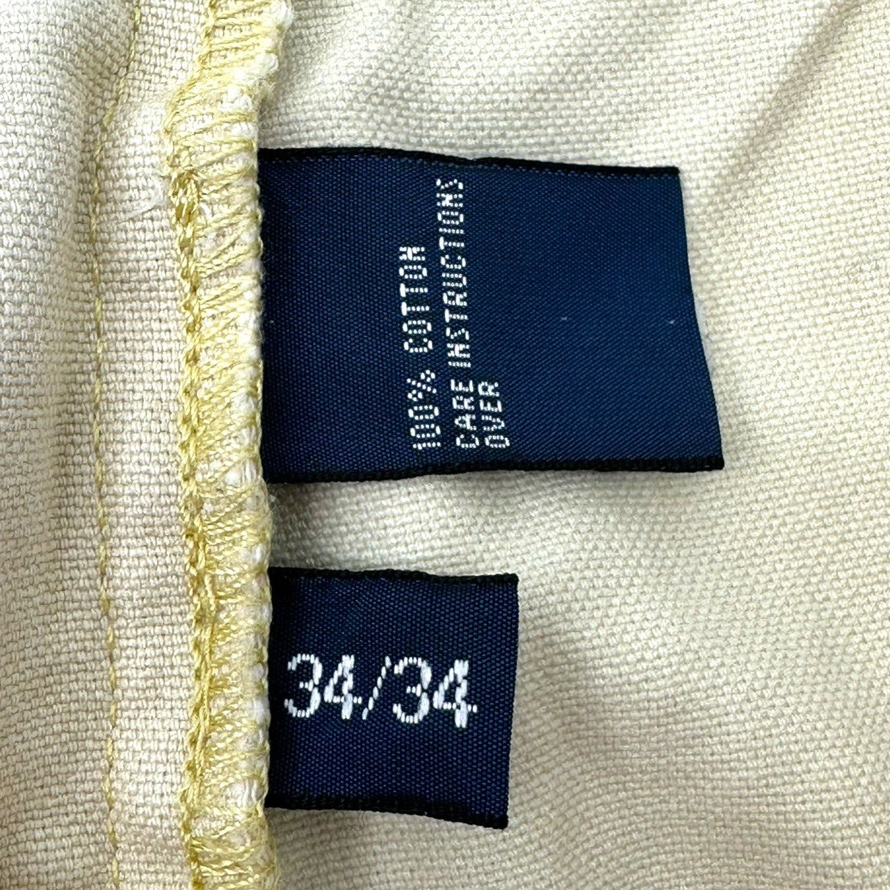 POLO RALPH LAUREN(ポロラルフローレン) Vintage Double Knee Painter Pants ヴィンテージ ダブルニー ペインター パンツ W34 アイボリー×カーキ