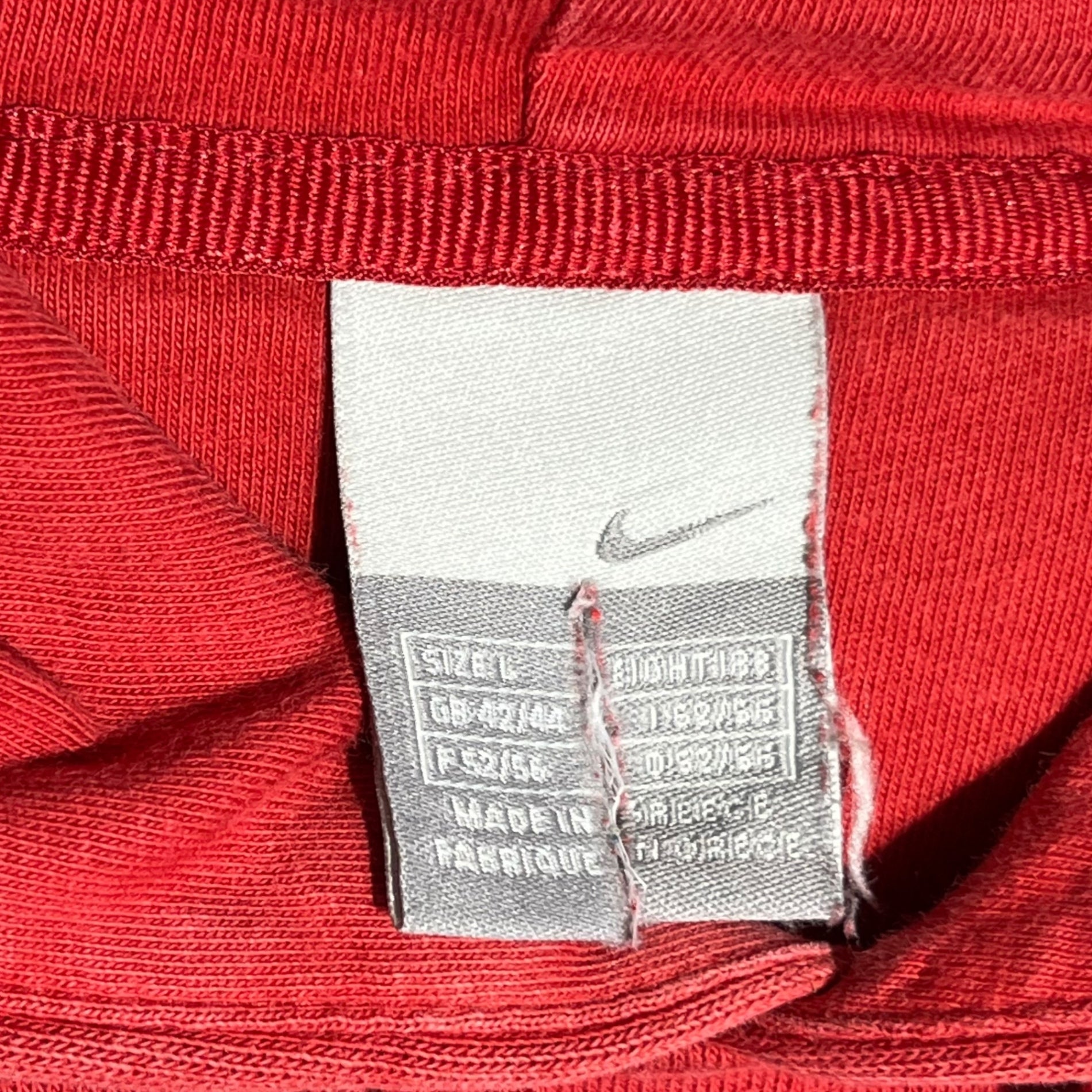 NIKE(ナイキ) 90's ~ 00's logo pullover hoodie ロゴ プルオーバー パーカー F31103FAN XL程度 レッド ヴィンテージ