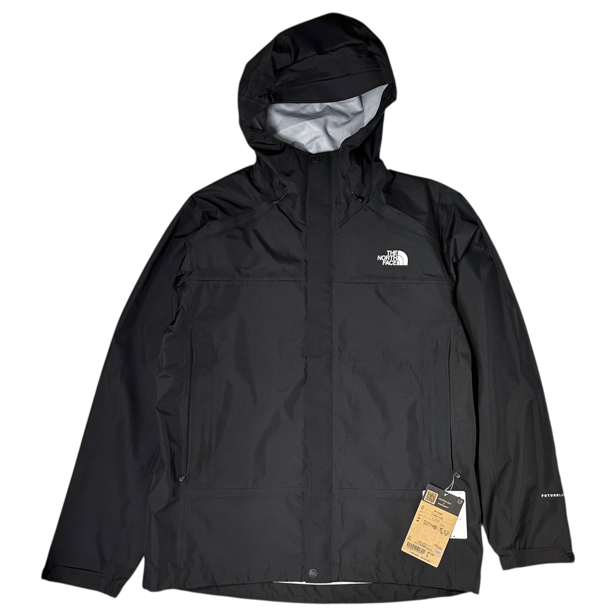 THE NORTH FACE(ノースフェイス) FL Drizzle Jacket フューチャー ライト ドリズル ジャケット NP12401 XL ブラック アウトドア マウンテンパーカー