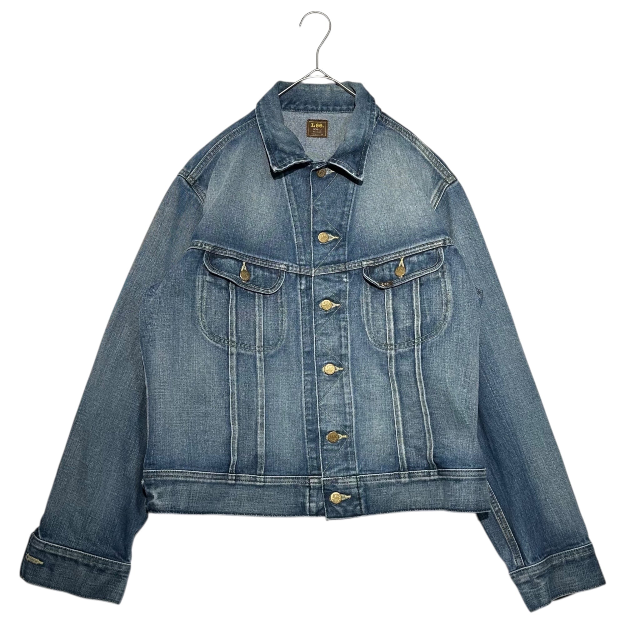 LEE(リー) 101J RIDERS JACKET 101-J ライダース ジャケット デニム ジャケット LM8100 L ライトインディゴ Gジャン