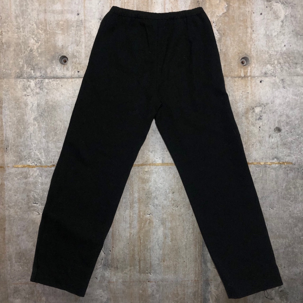 UNUSED(アンユーズド) 18AW WOOL EASY PANTS/ウールイージーパンツ UW0689 2 ブラック