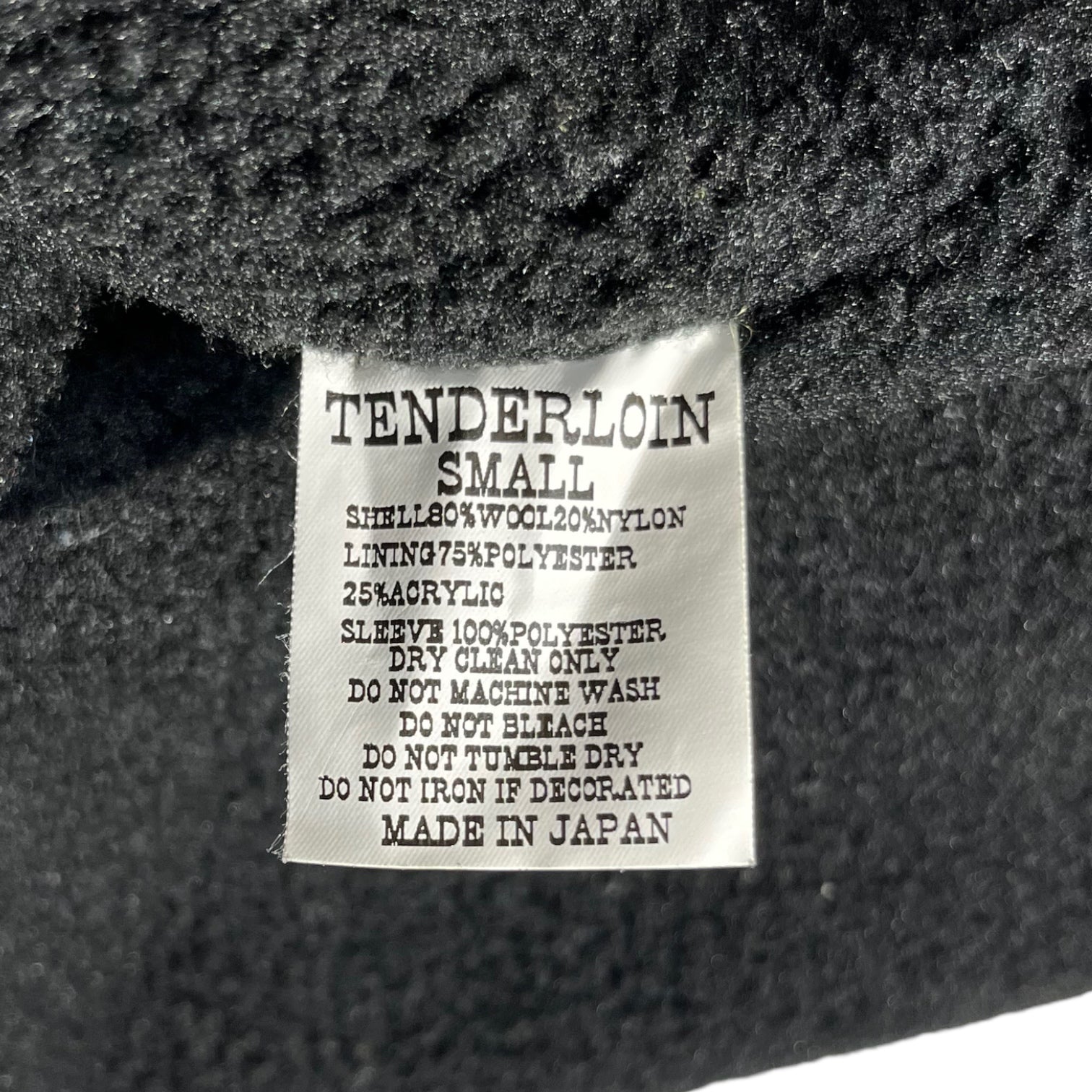 TENDERLOIN(テンダーロイン) 00's T-LAMBERJACK JKT ティーランバージャック ジャケット 2000年代後半 チェーンステッチ S イエロー×ブラック 廃番ブランド