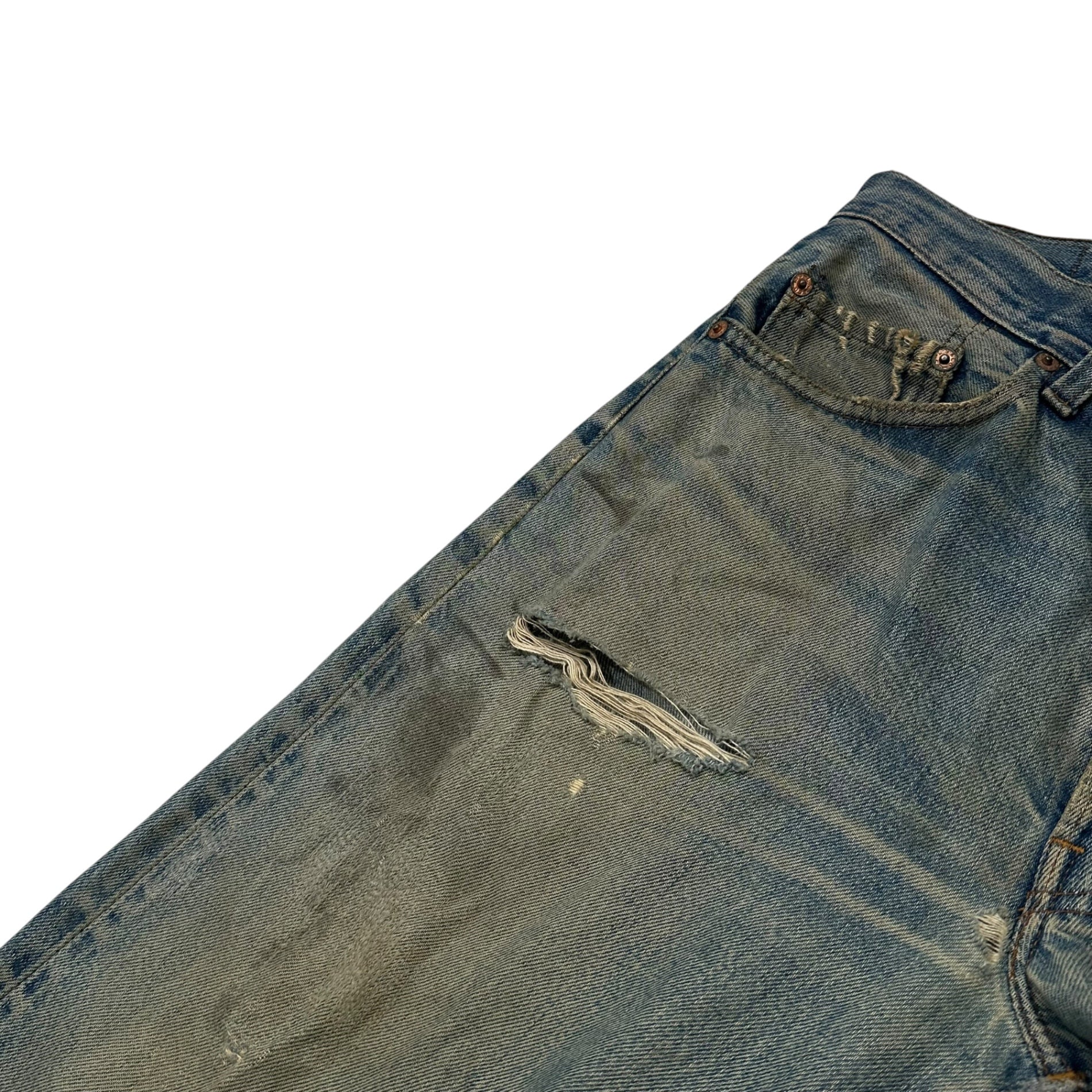 Levi's(リーバイス) 1982's 501 Redline Vintage Denim pants 赤耳 ヴィンテージ デニム パンツ 表記消(実寸約W31) インディゴ 80年代 80's セルビッチ ヴィンテージ