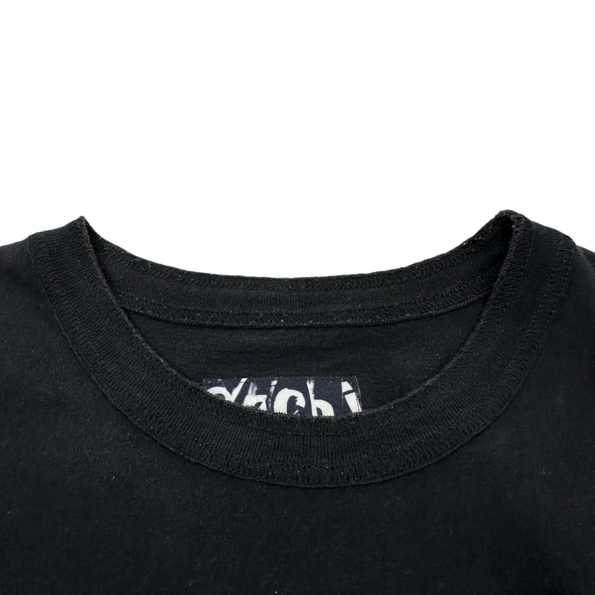 sacai×UNDERCOVER(サカイ×アンダーカバー) 17AW S/S PRINT TEE 半袖 プリント Tシャツ 17-03785 1(S程度) ブラック コラボ