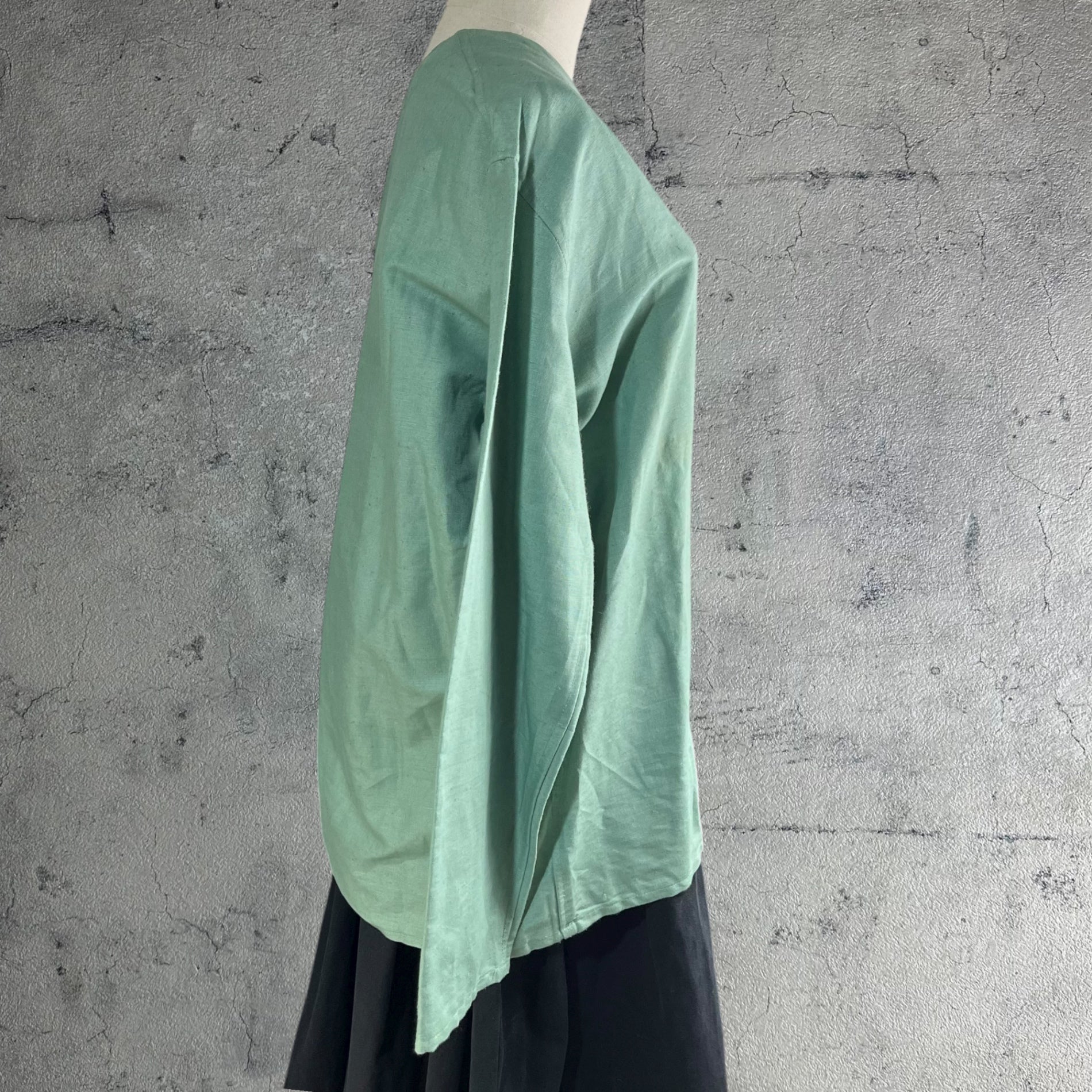 VINTAGE(ヴィンテージ) 90's surgical smock サージカルスモック 90年代 48(L程度) グリーン ミリタリーアイテム